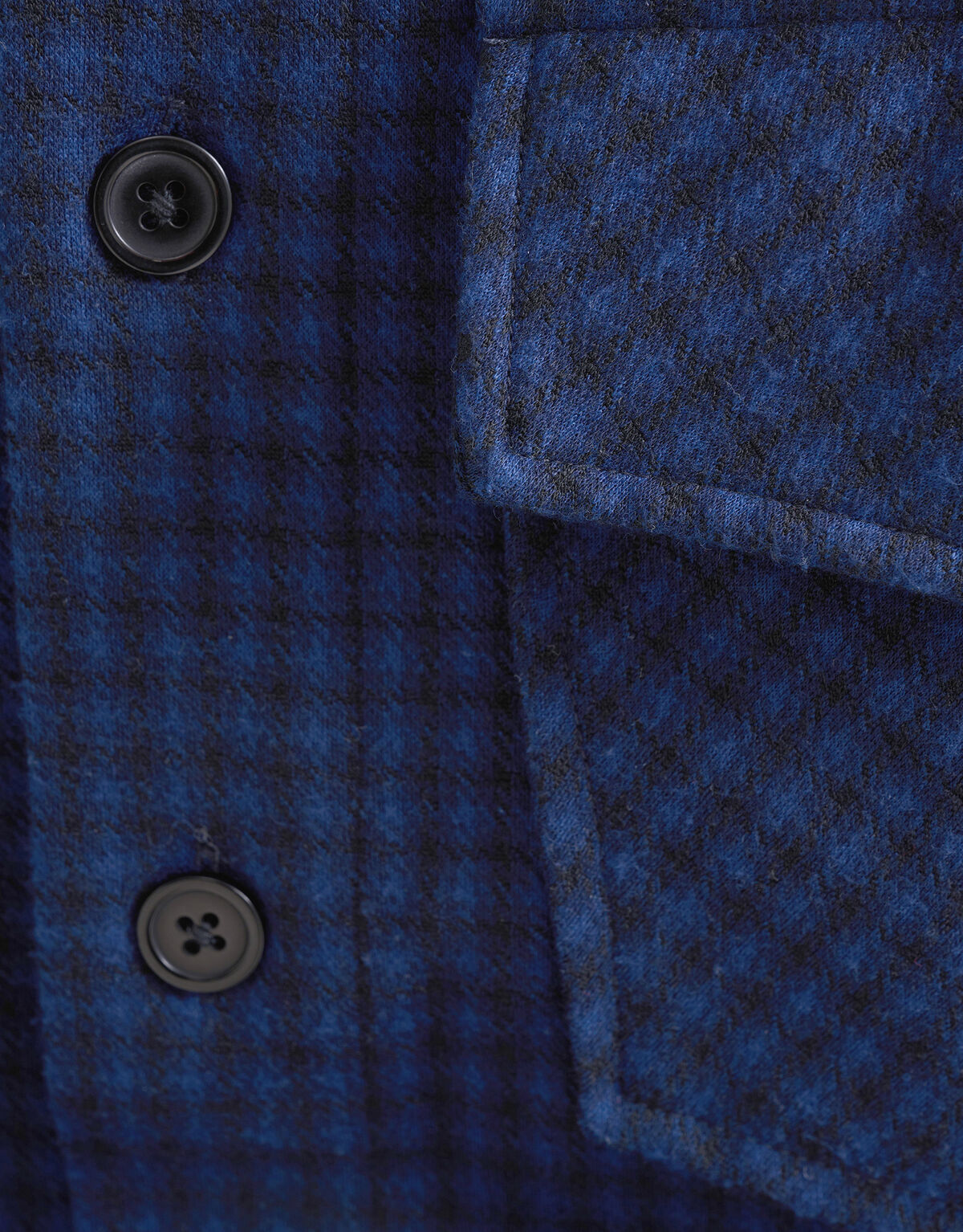 Ruiten Overshirt Donkerblauw SHOEBY MEN