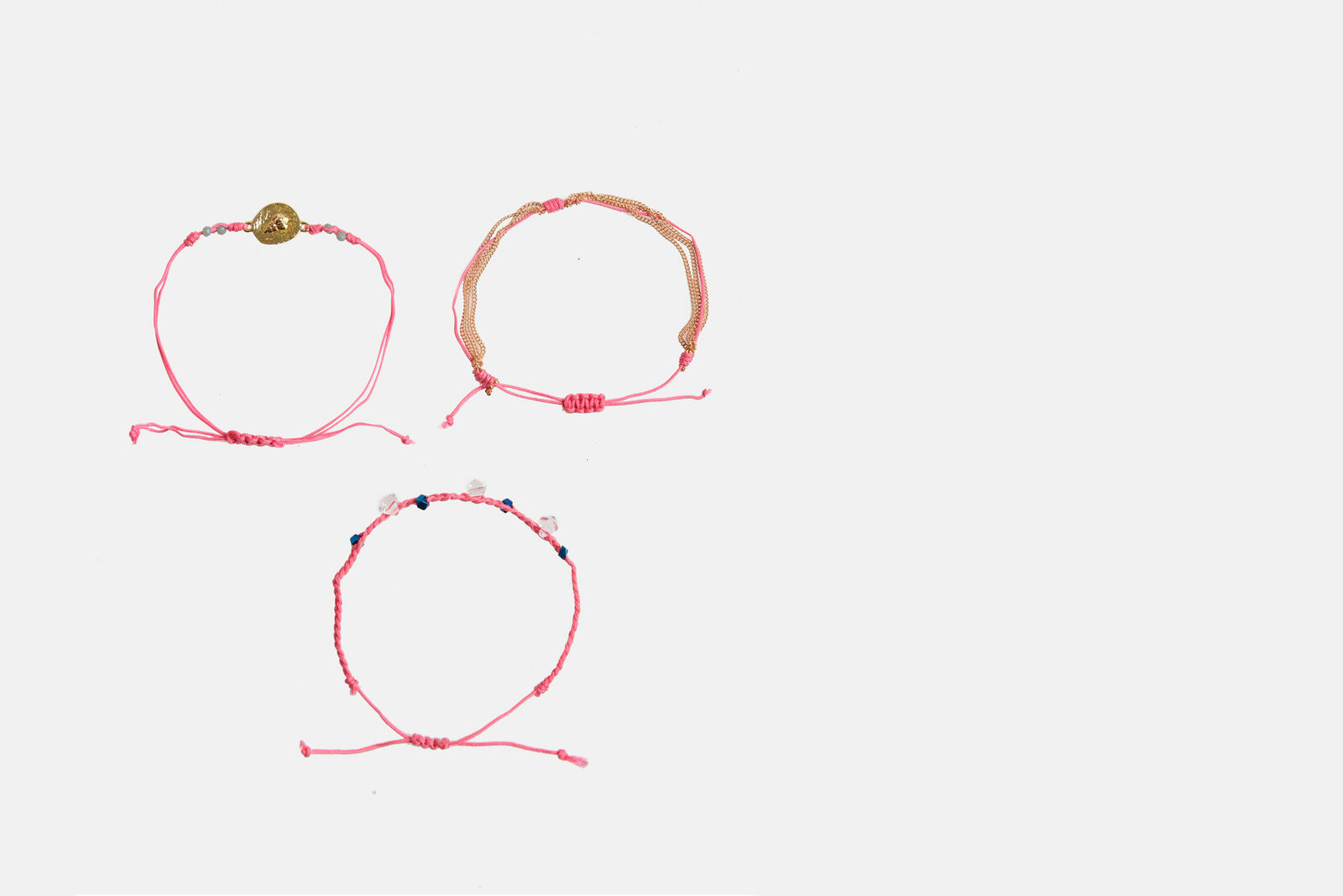 Pink Mix Armbanden