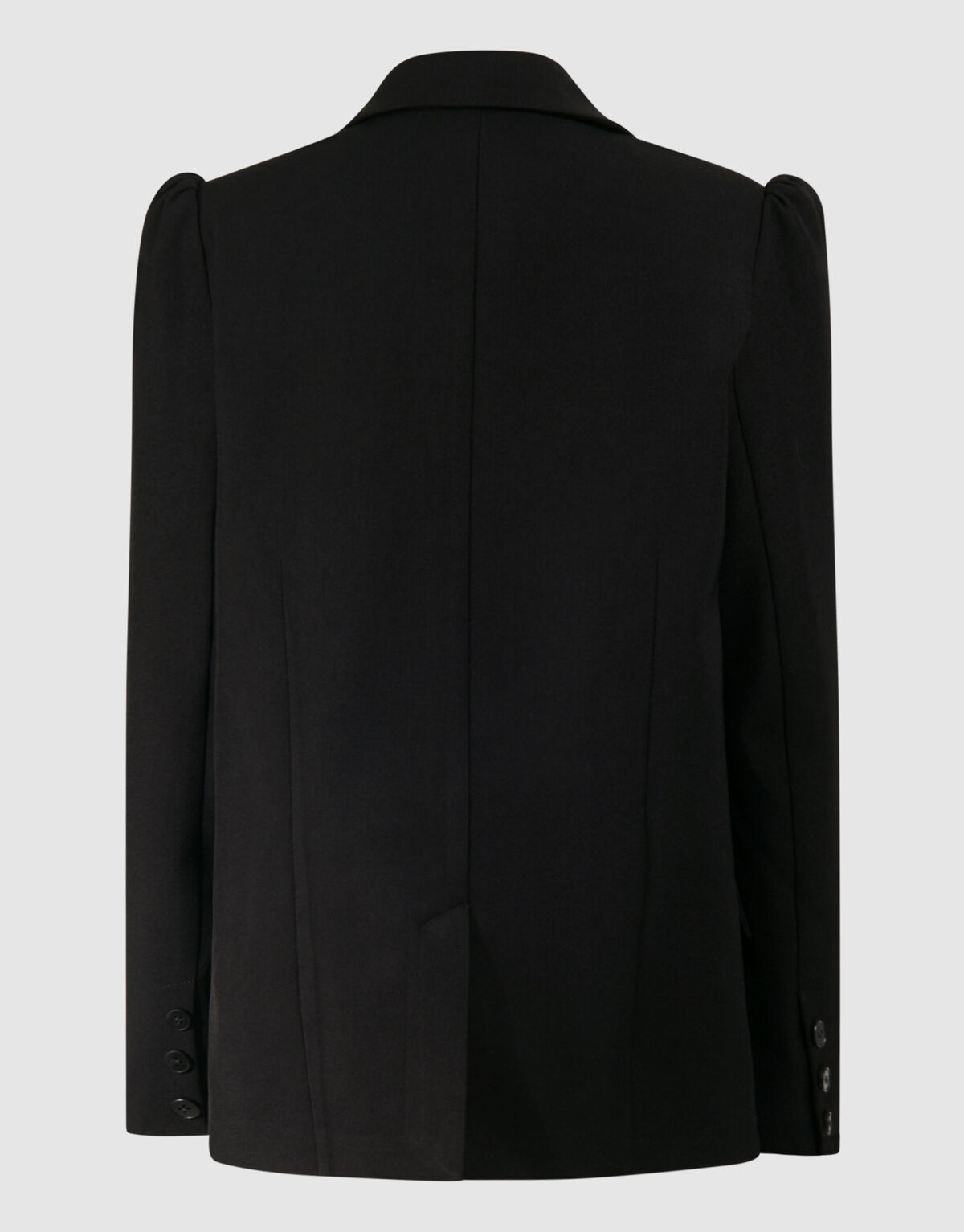Puff Sleeve Blazer Zwart SHOEBY GIRLS