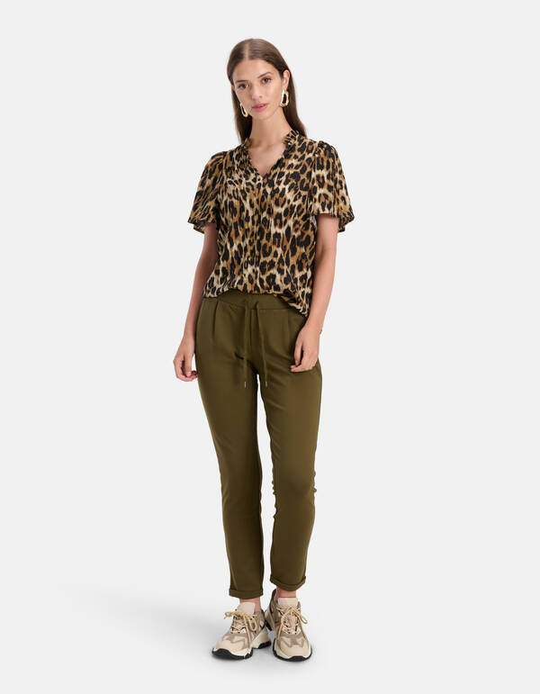 Sport Broek Donkergroen SHOEBY WOMEN