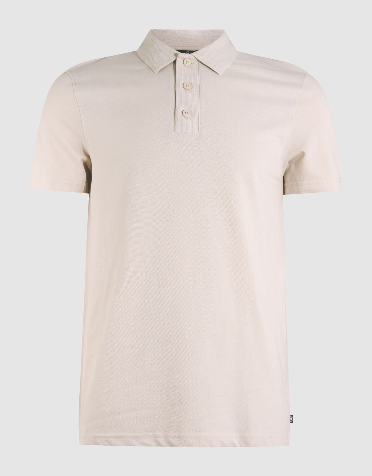 Gebreide Polo Zand SHOEBY MEN