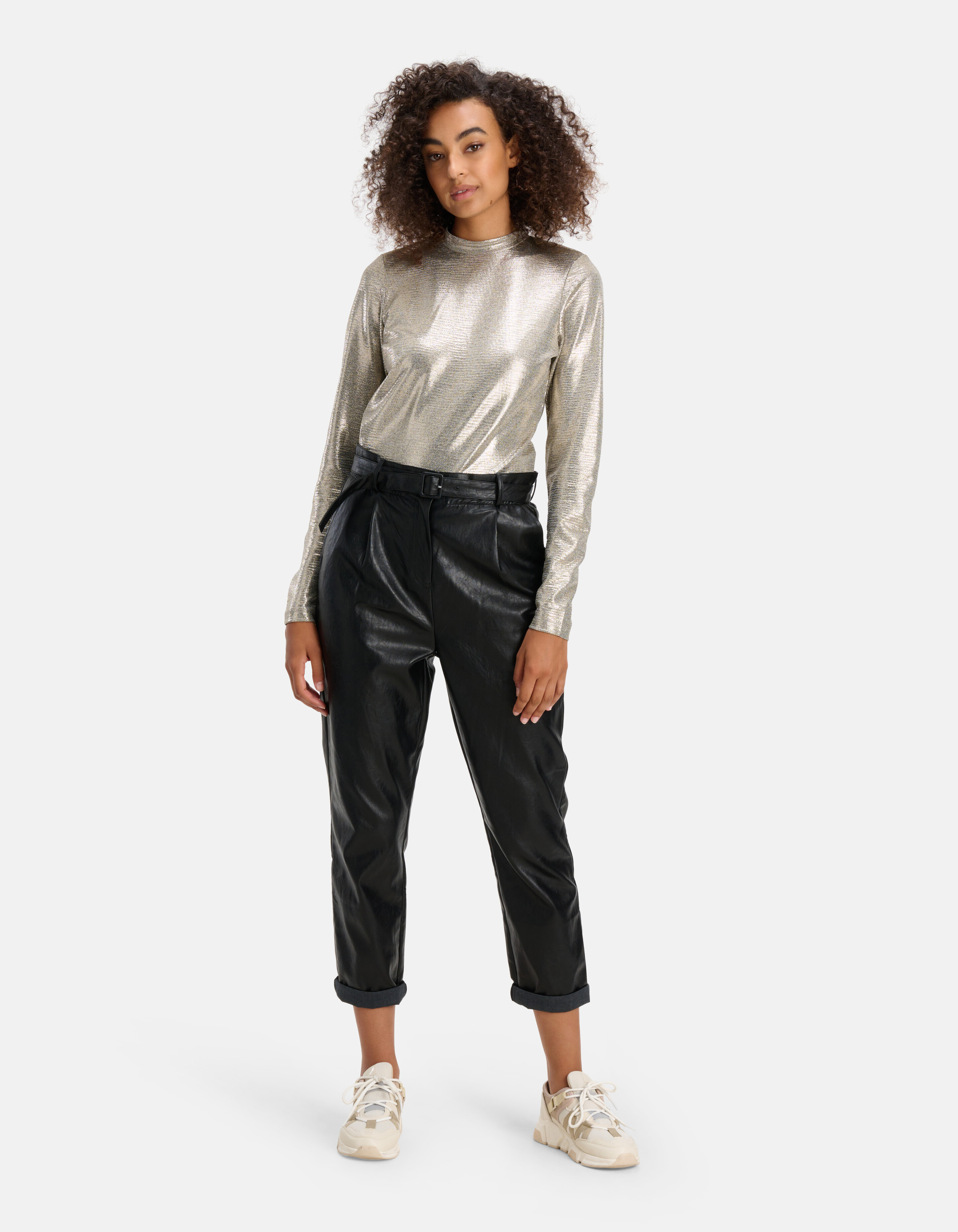 Coated Top Zilver SHOEBY WOMEN