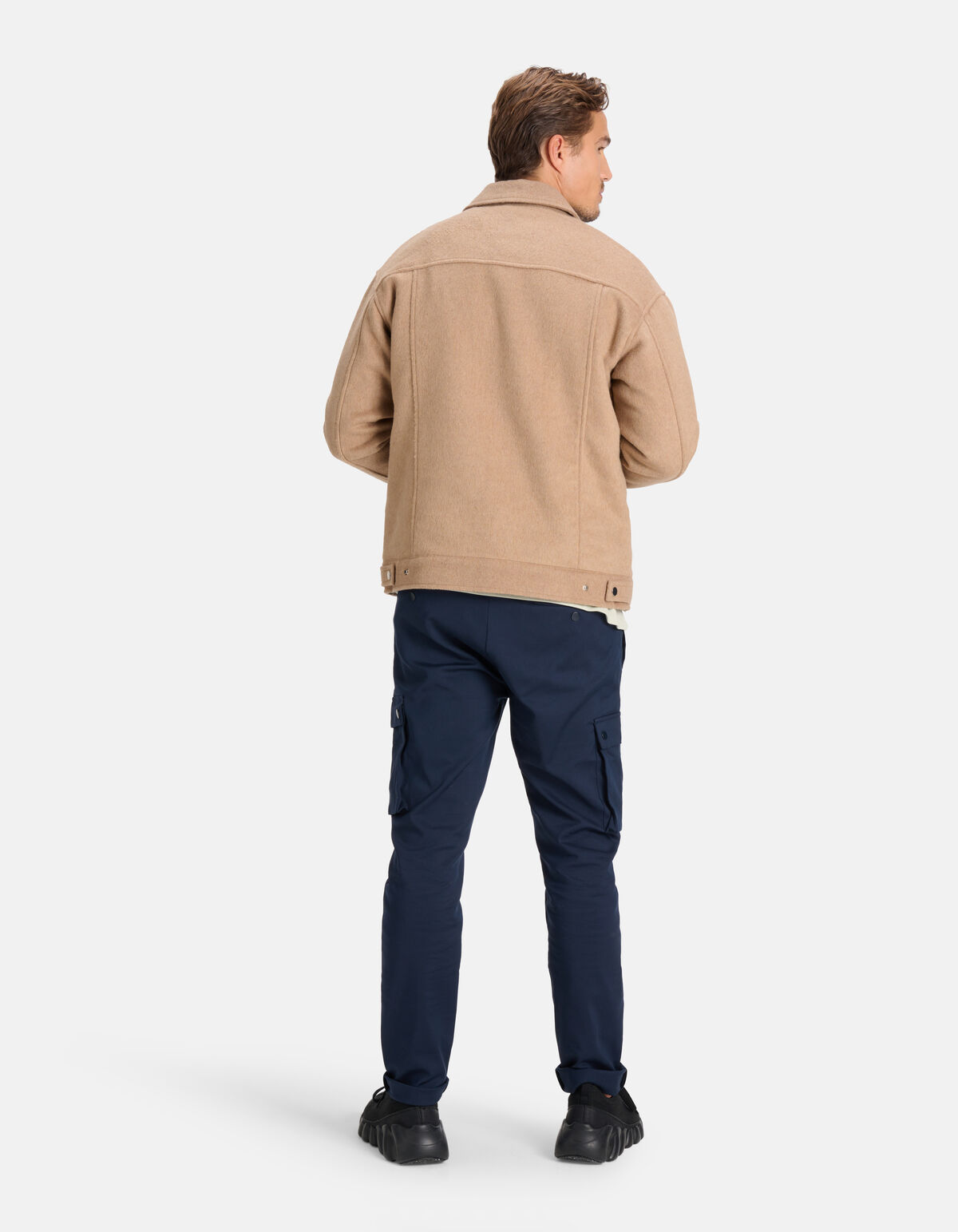 Cargo Broek Donkerblauw By Fred SHOEBY MEN