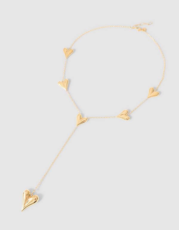 Heart Ketting Goud SHOEBY ACCESSOIRES