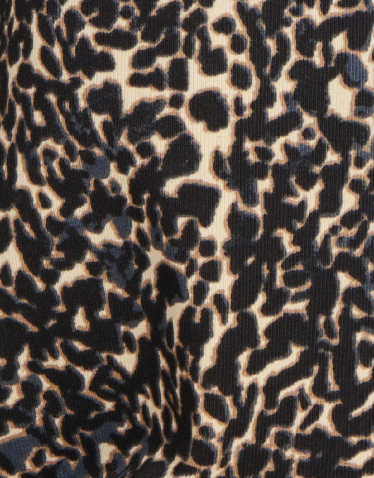 Abstract Print Flared Broek Bruin SHOEBY GIRLS