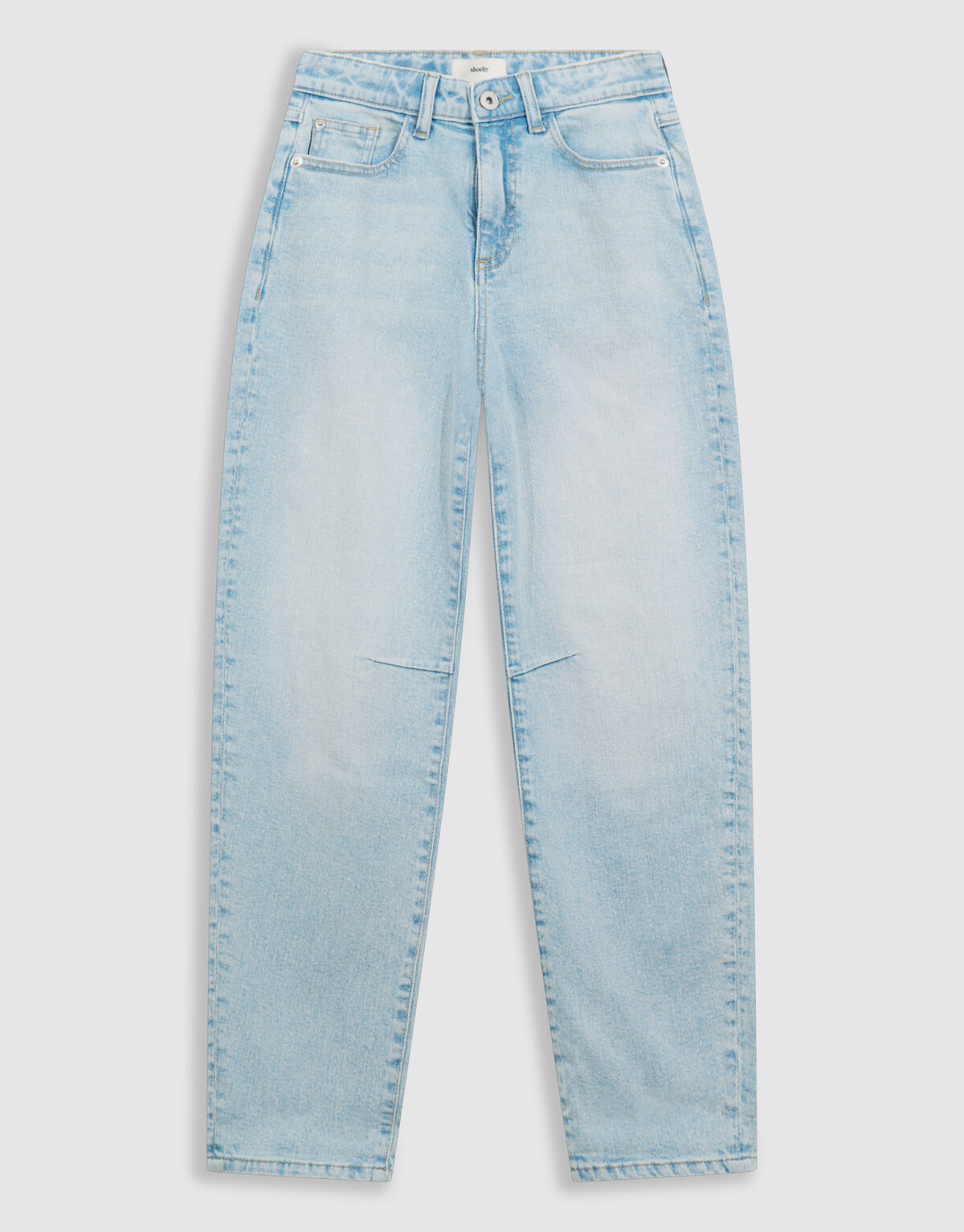 Barrel Fit Jeans Bleached SHOEBY GIRLS