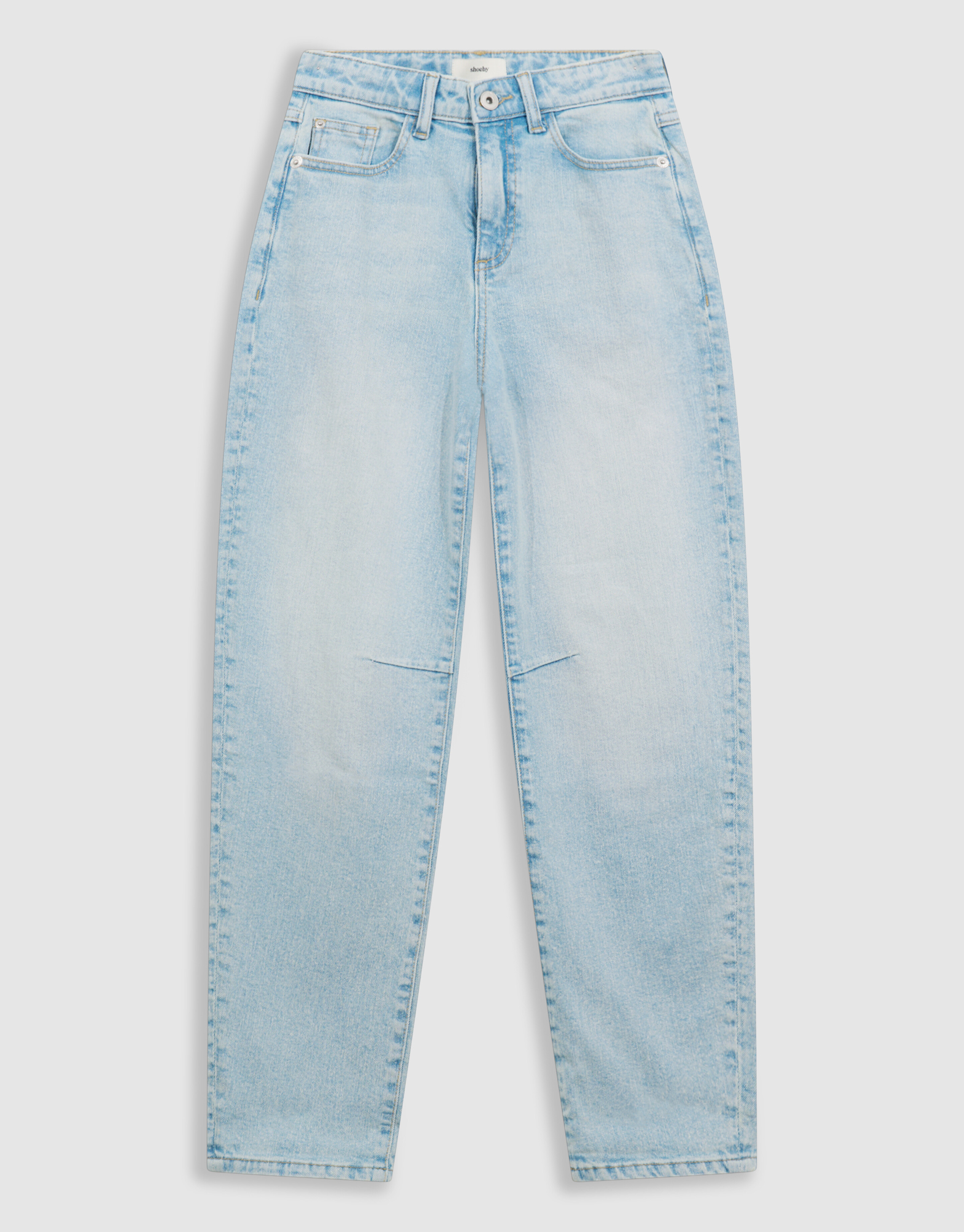 Barrel Fit Jeans Bleached SHOEBY GIRLS