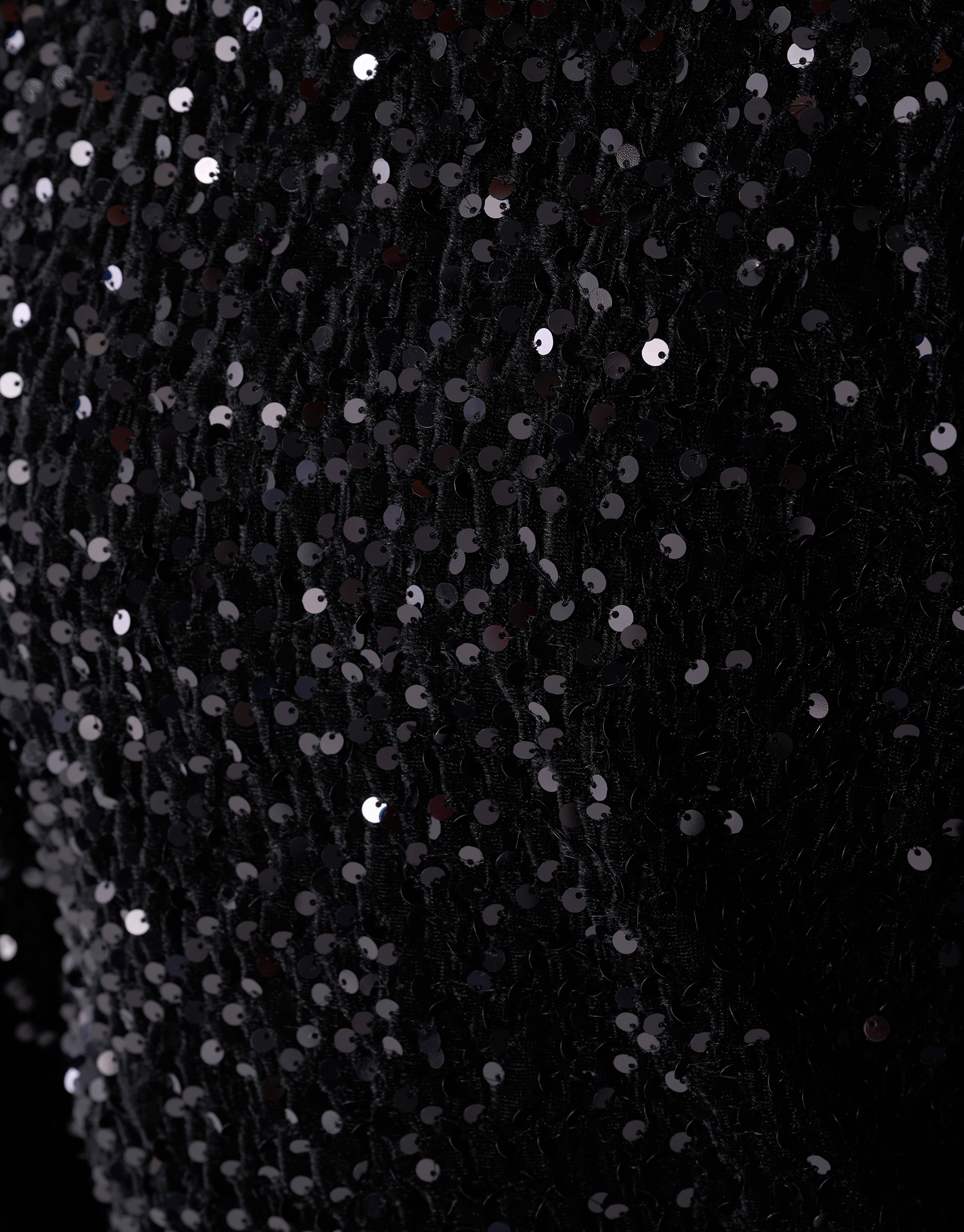 Sequin Longsleeve Top Zwart SHOEBY GIRLS