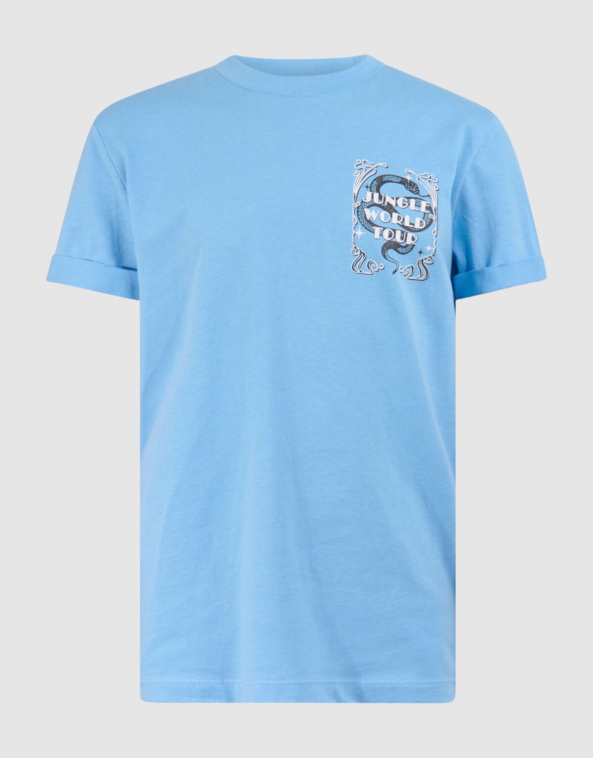 Artwork T-shirt Blauw SHOEBY GIRLS