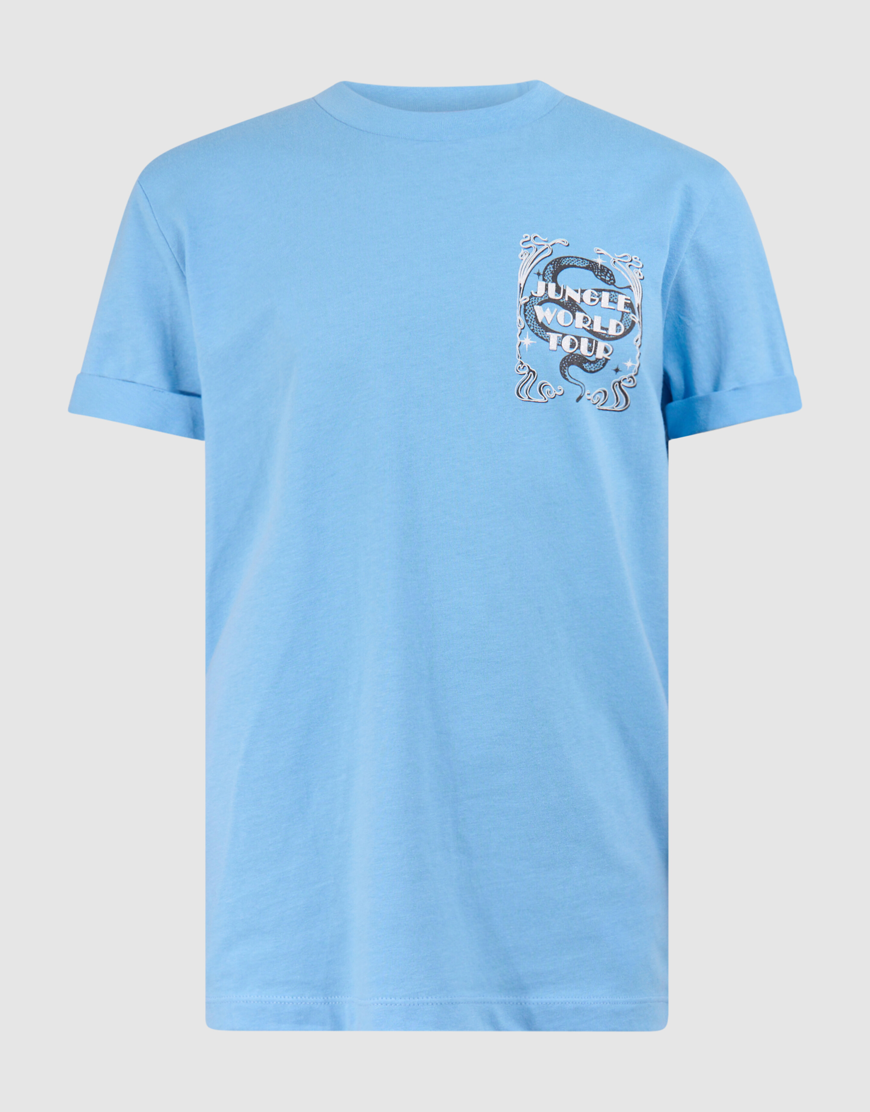 Artwork T-shirt Blauw SHOEBY GIRLS