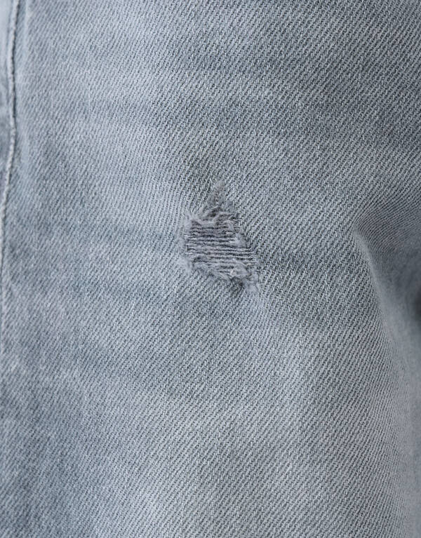 Straight Fit Jeans Grijs SHOEBY BOYS