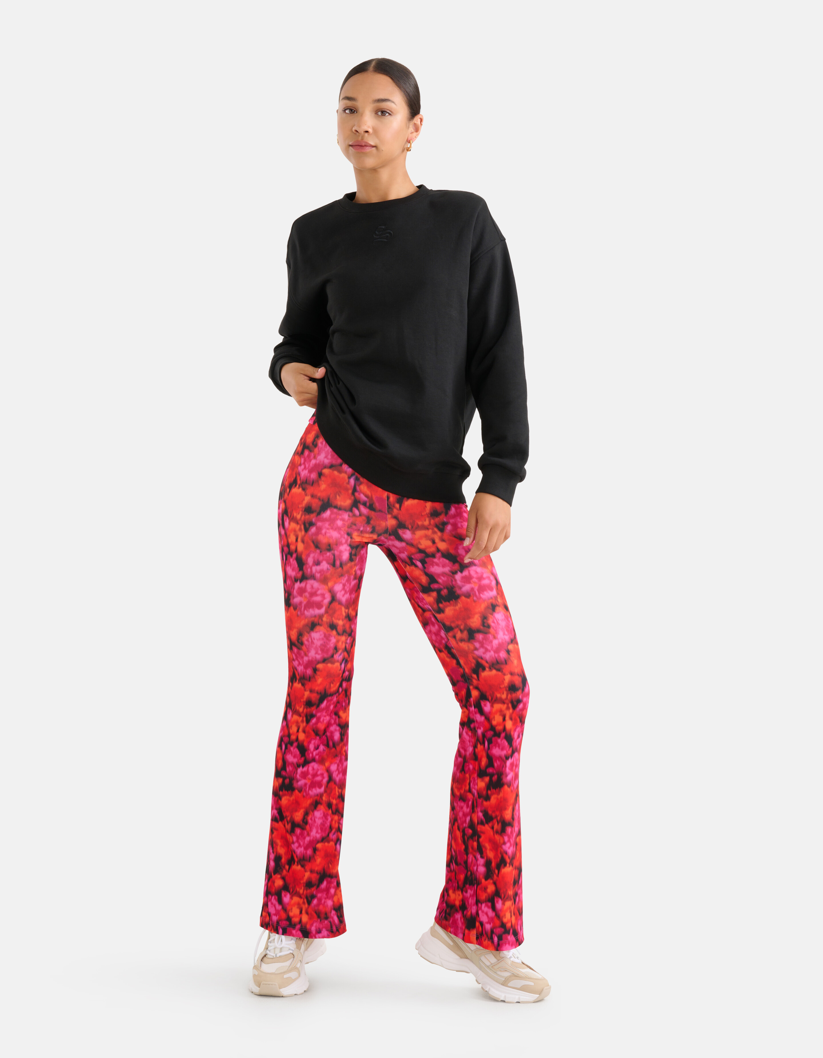 Flared Broek Roze SHOEBY WOMEN