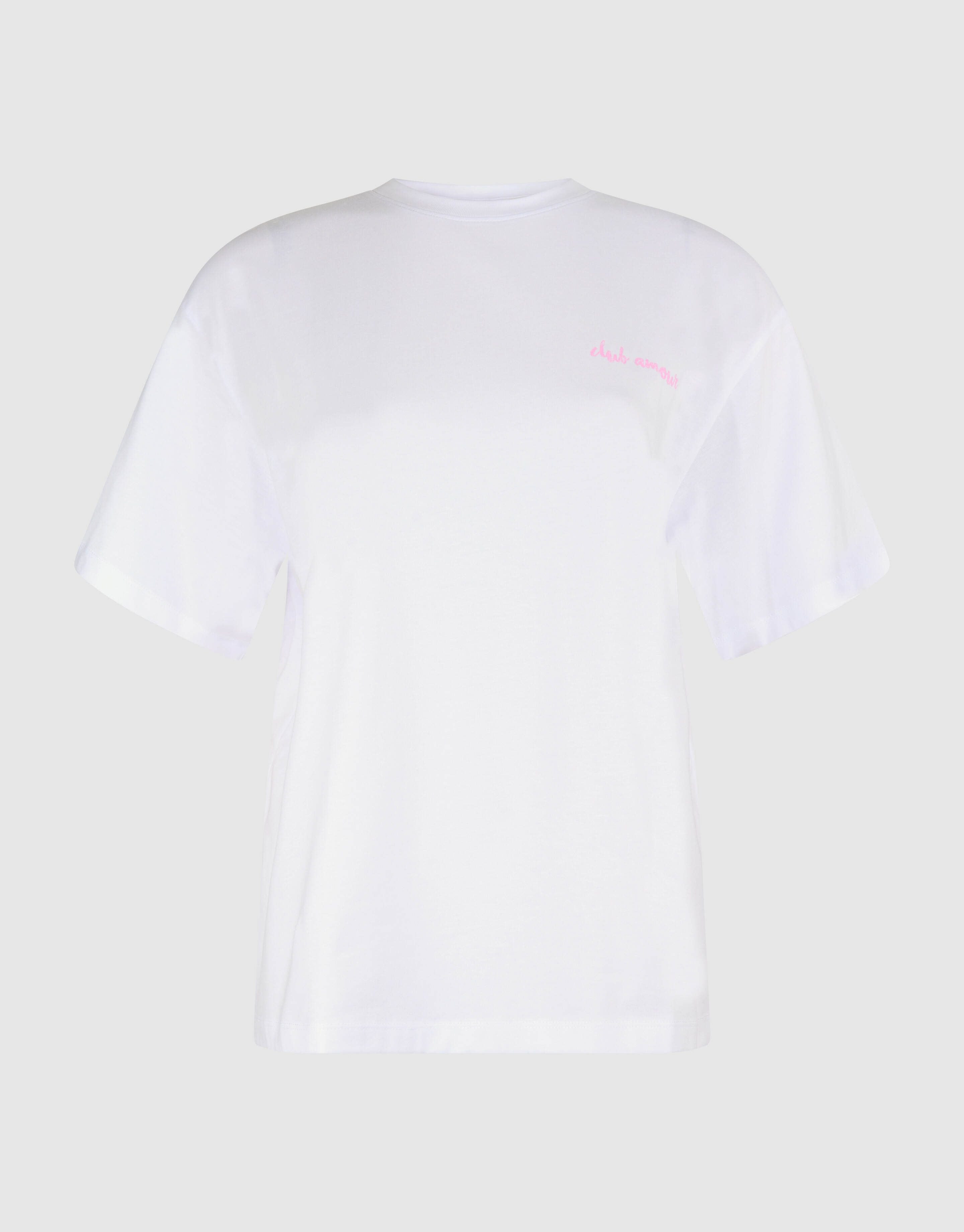 Cocktail Artwork T-shirt Wit SHOEBY WOMEN
