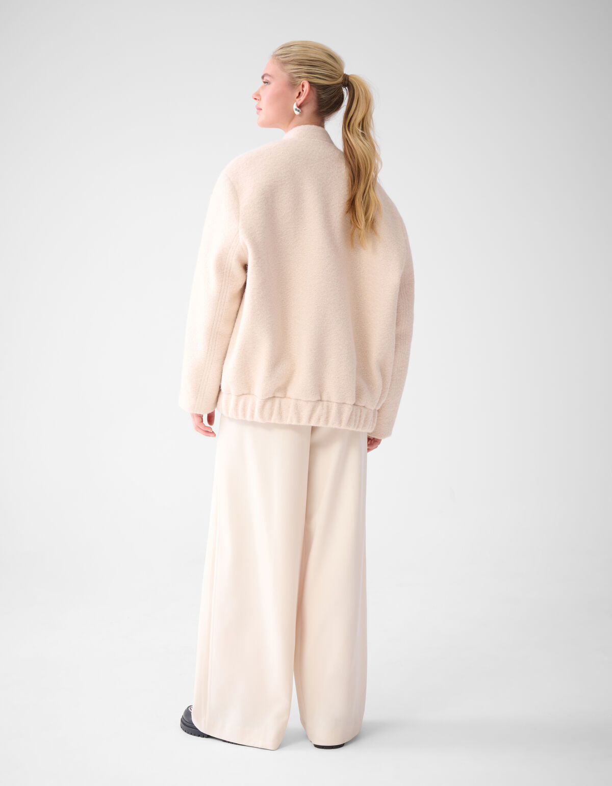 Teddy Bomber Gebroken Wit SHOEBY WOMEN
