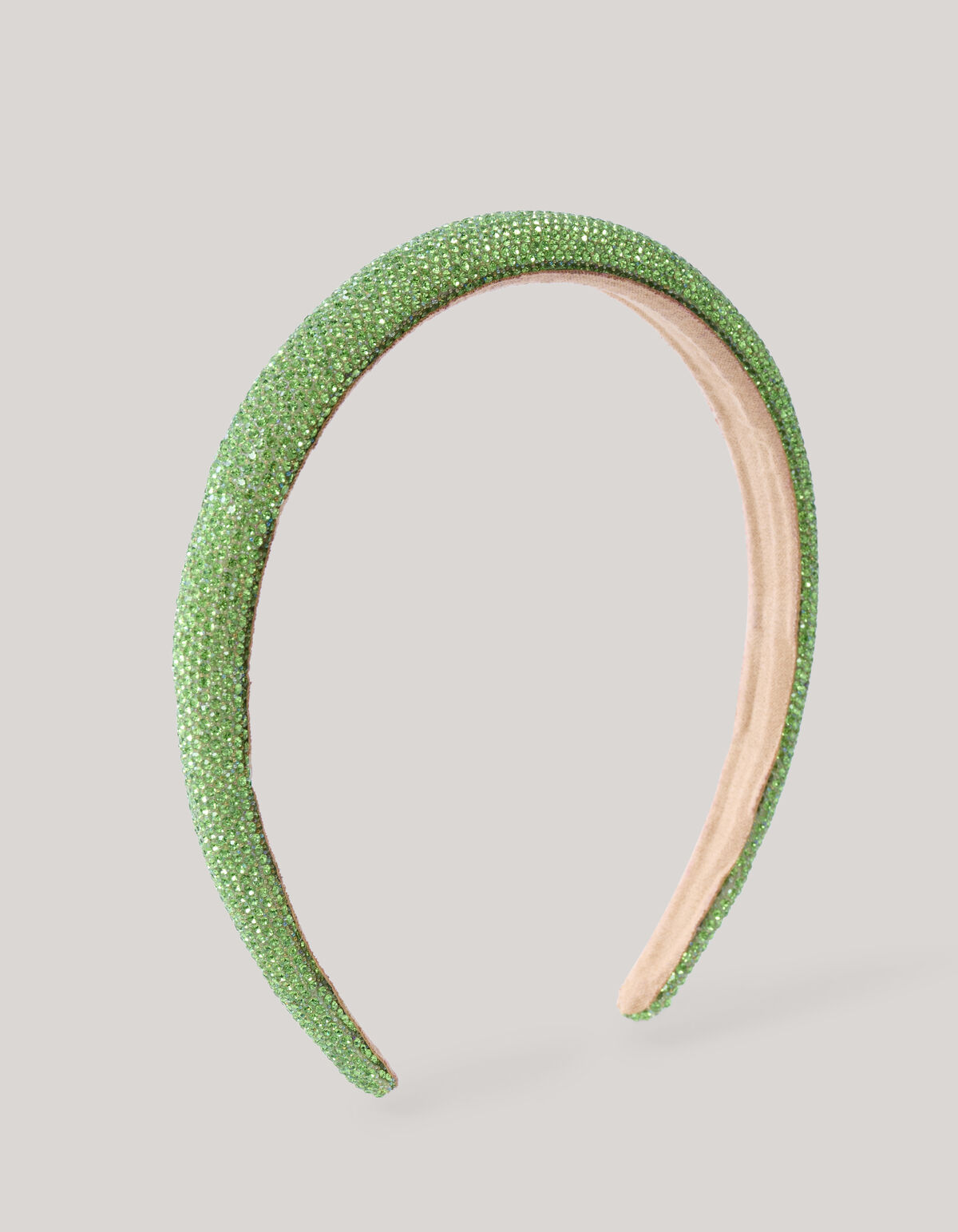 Strass Haarband Groen SHOEBY ACCESSOIRES