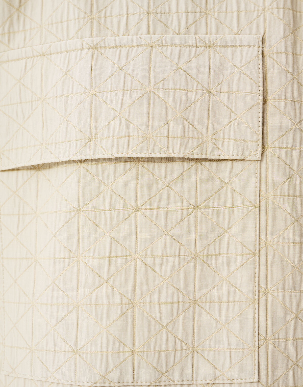 Structuur Overshirt Zand SHOEBY MEN