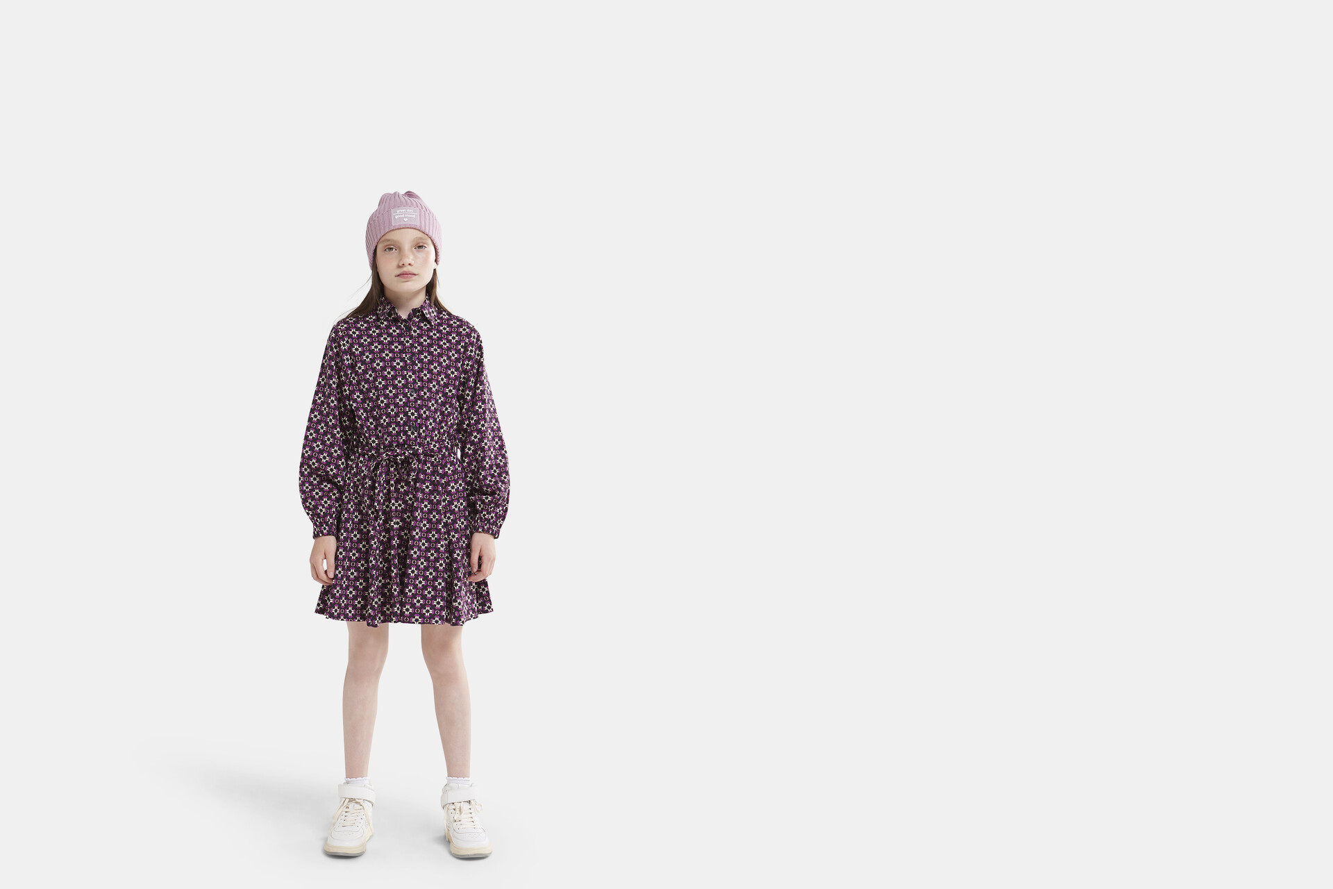 Tile Woven Jurk SHOEBY GIRLS