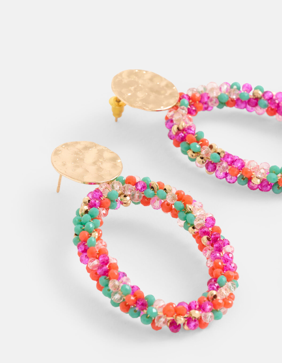 Gekleurde Beaded Oorbellen SHOEBY ACCESSOIRES