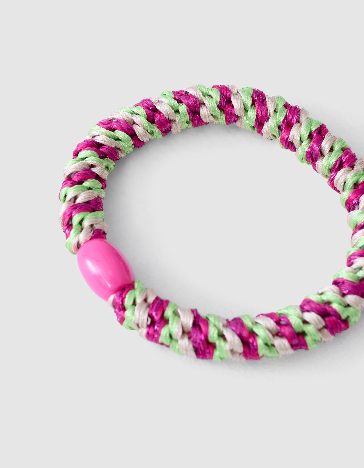 Lurex Haarelastiek Roze SHOEBY ACCESSOIRES