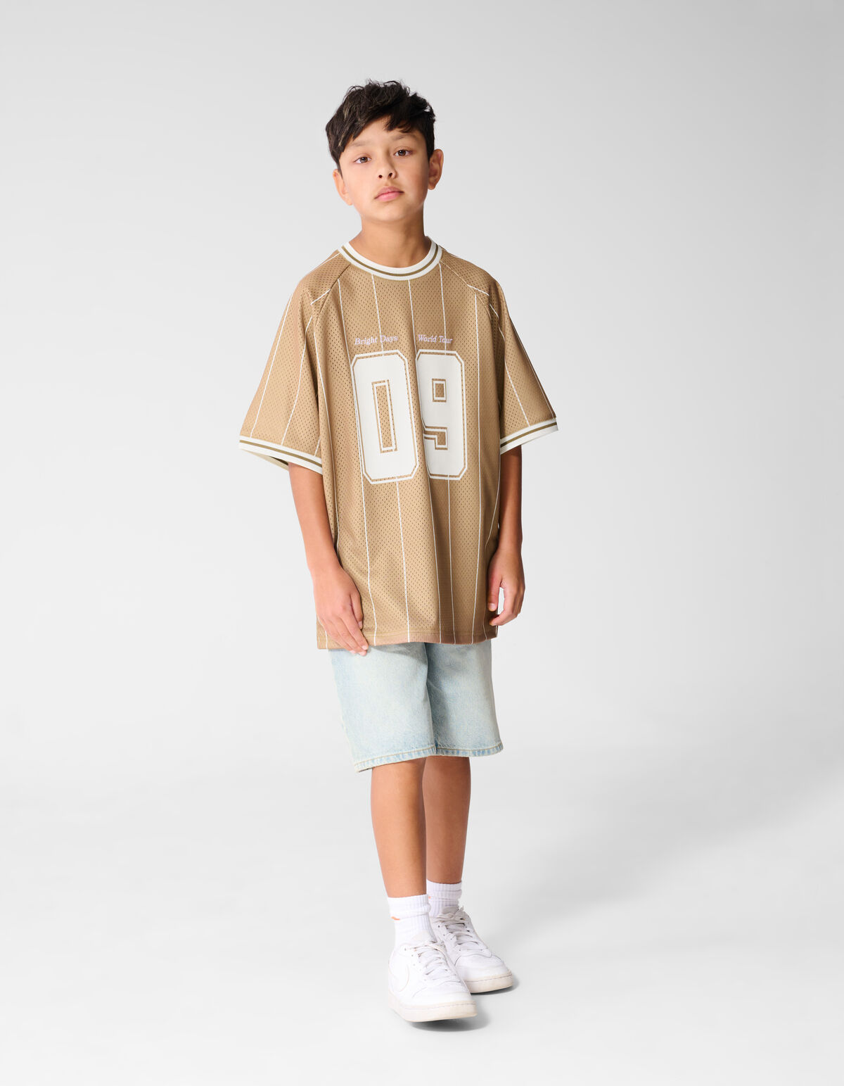 Oversized Sporty T-shirt Bruin SHOEBY BOYS