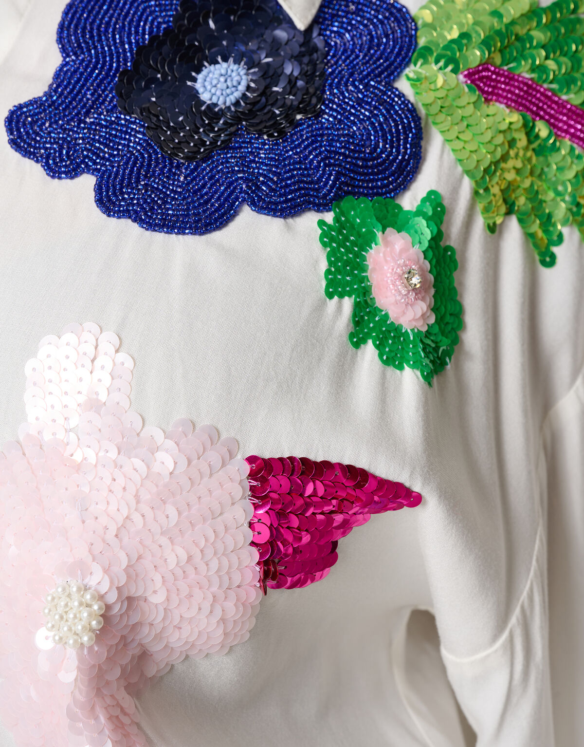 Sequin Blouse Wit SHOEBY WOMEN