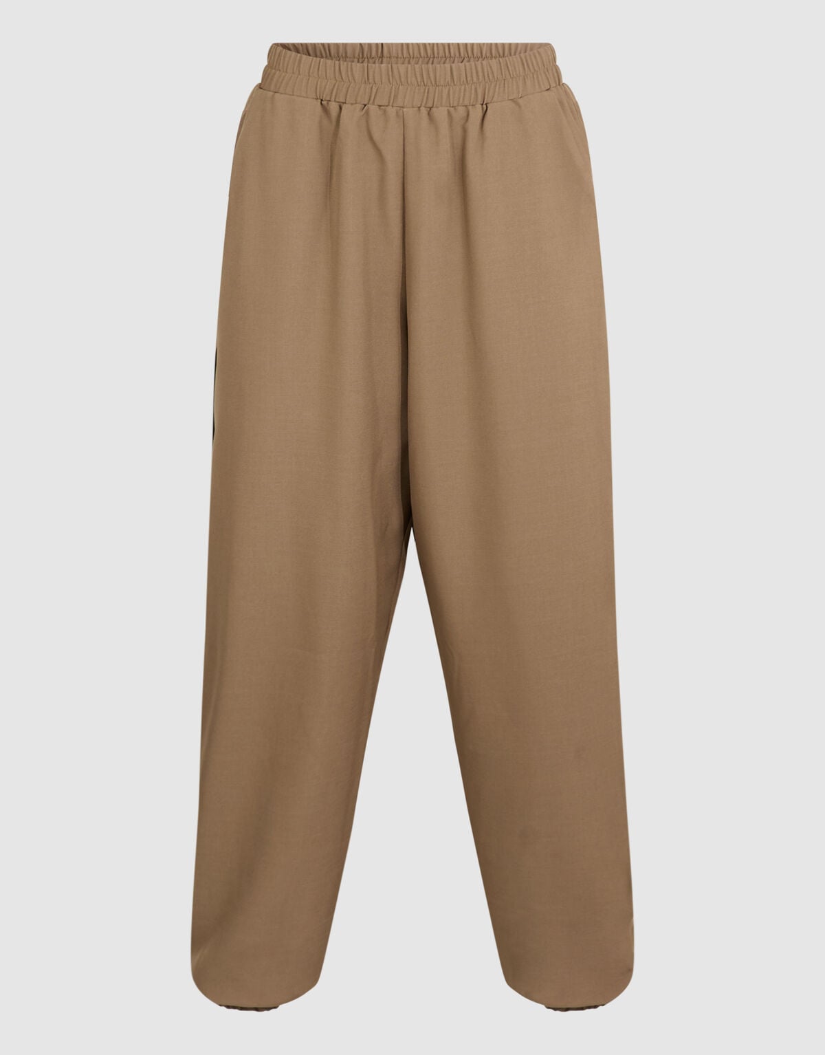 Pleat Balloon Fit Broek Bruin SHOEBY WOMEN
