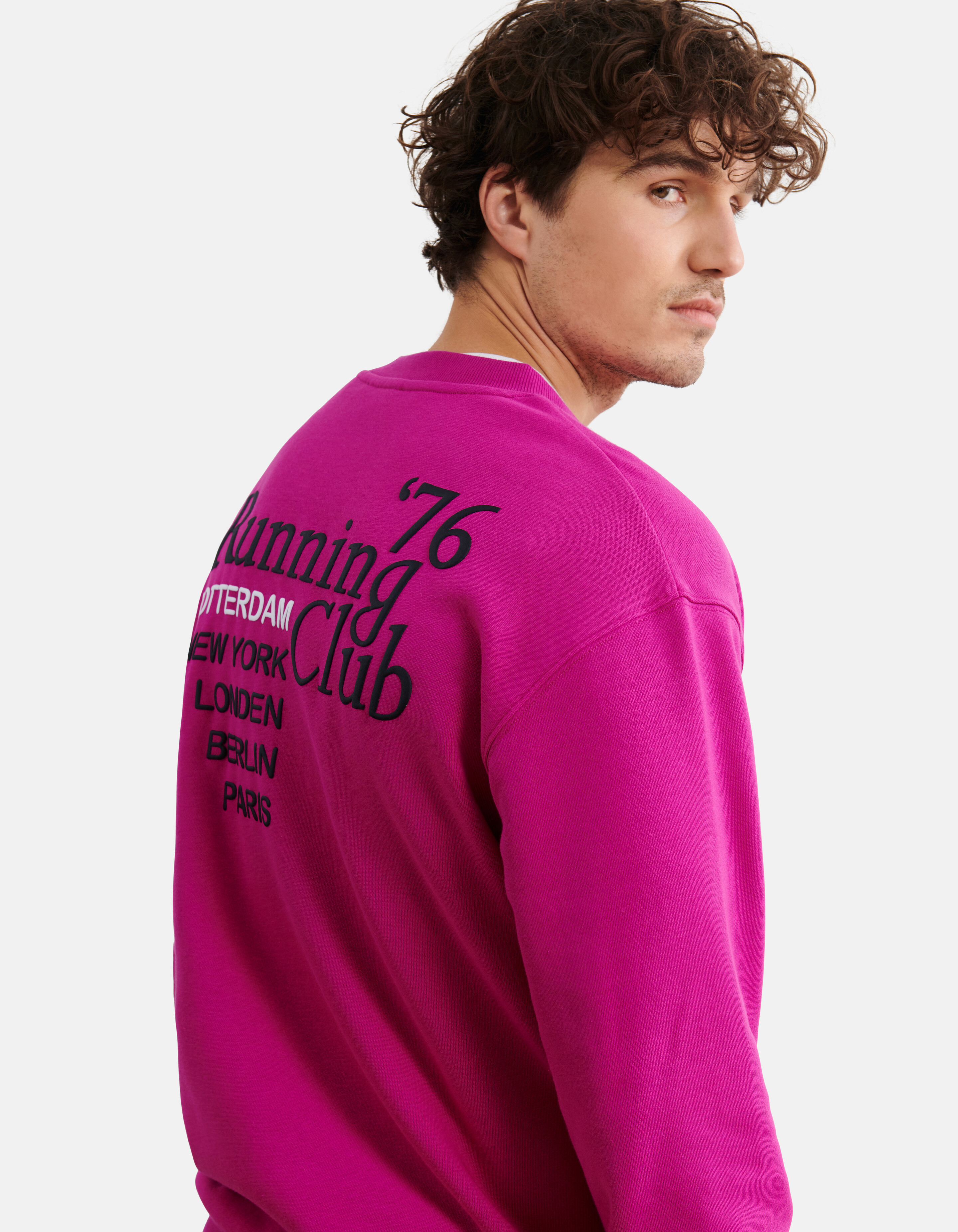 Sweater Donkerroze SHOEBY MEN
