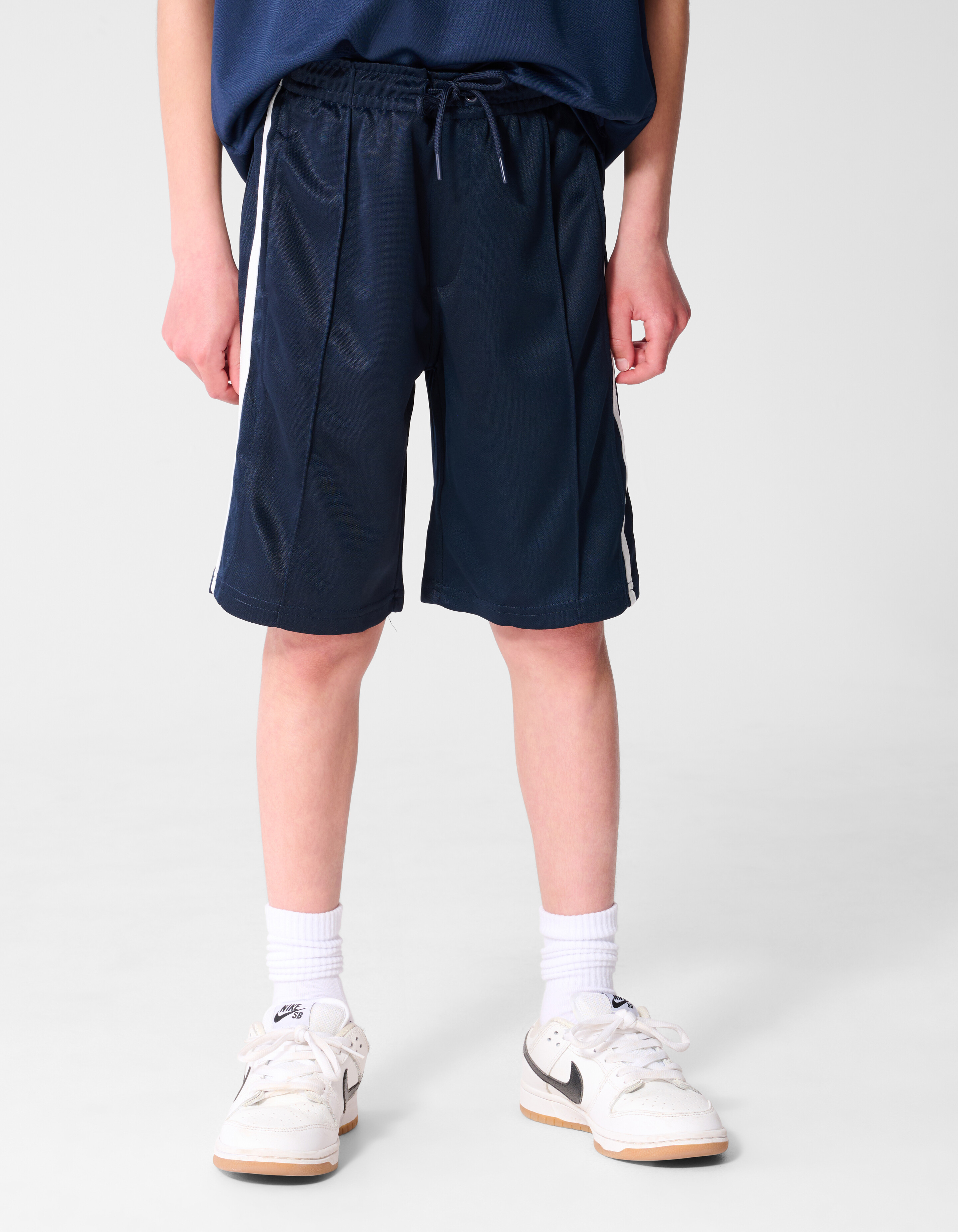 Sporty Stripe Short Donkerblauw SHOEBY BOYS