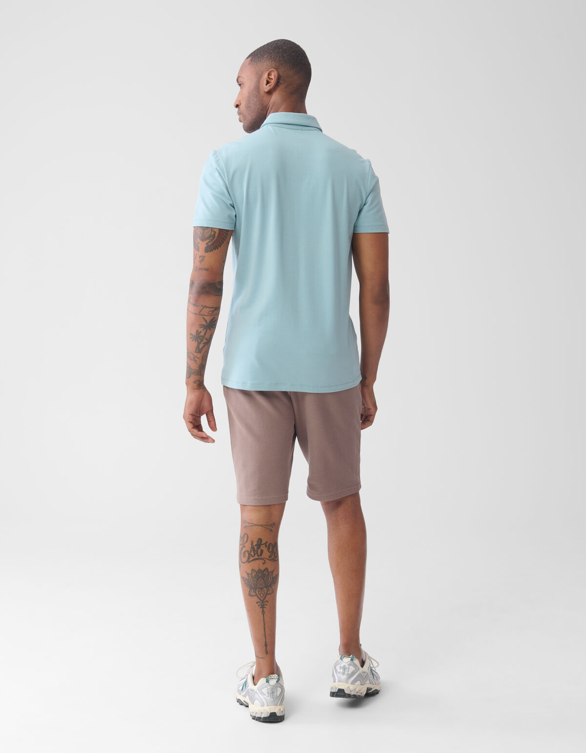 Jersey Polo Lichtblauw SHOEBY MEN