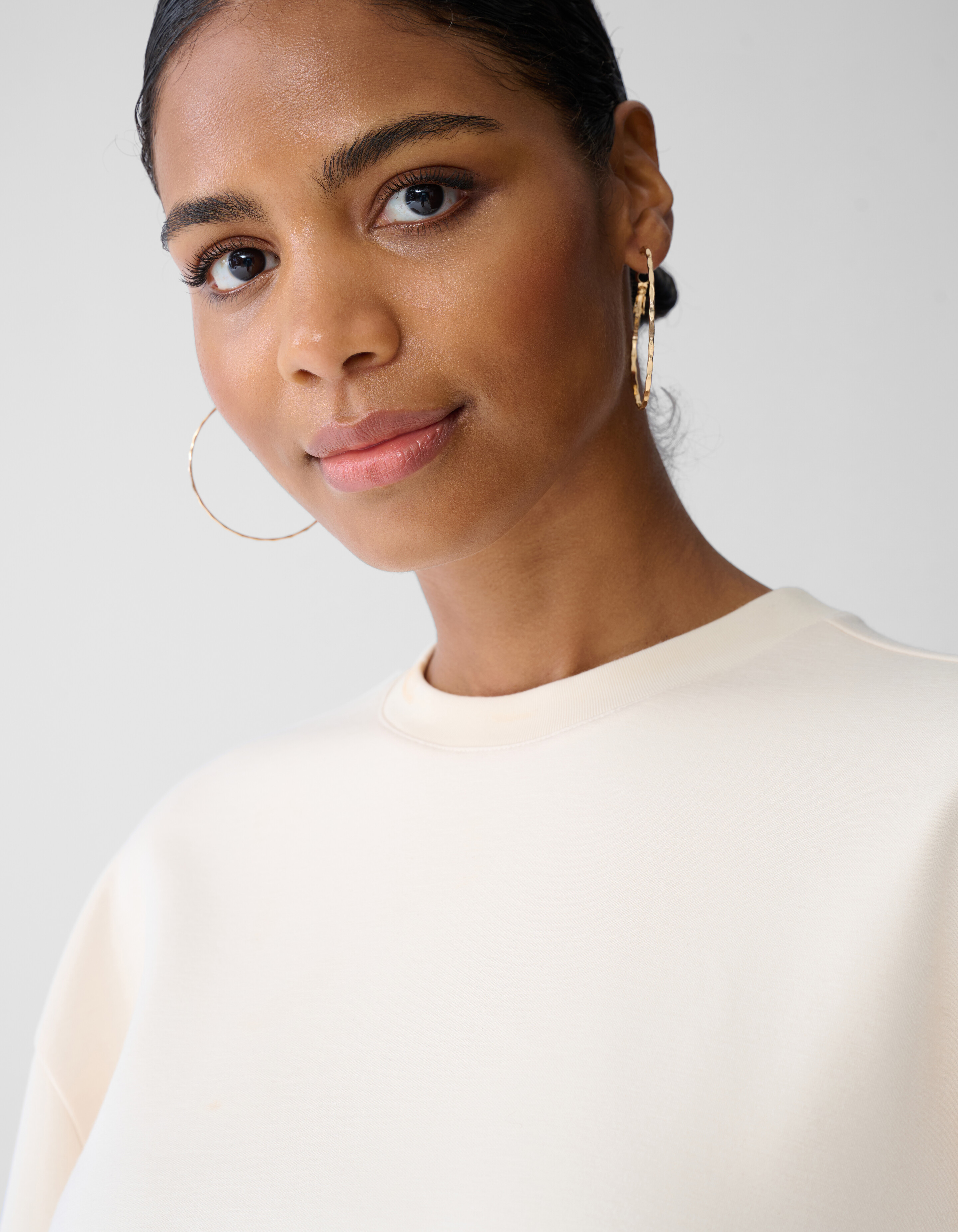 Oversized Sweater Gebroken Wit By Fred SHOEBY WOMEN