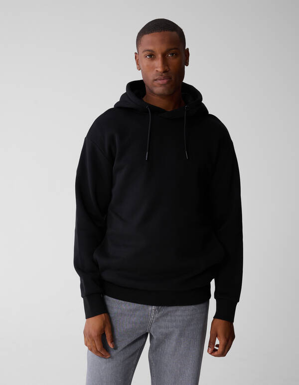 Sweat Hoodie Zwart SHOEBY MEN