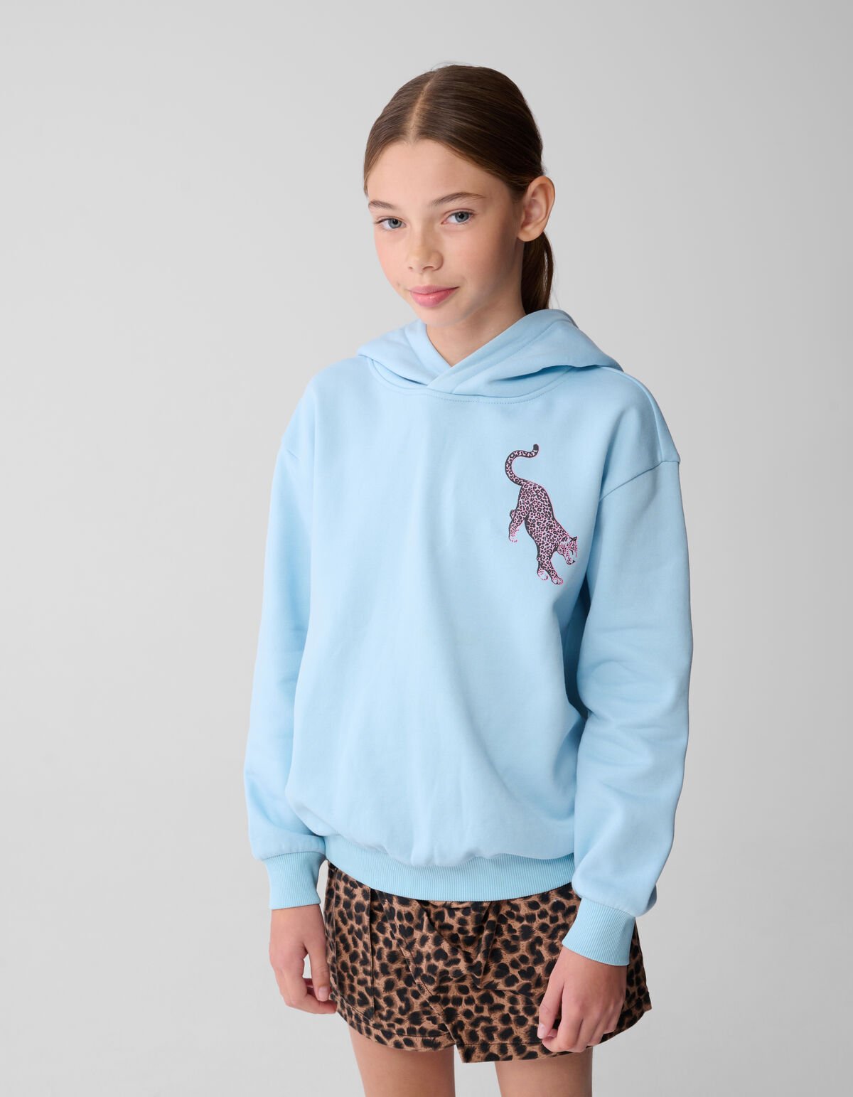 Imagine Artwork Hoodie Lichtblauw SHOEBY GIRLS