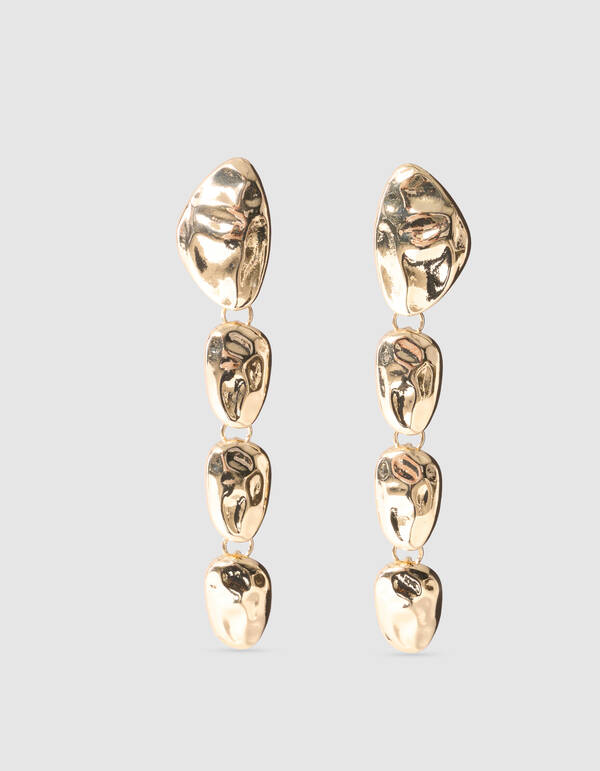 Hanging Stone Oorbellen Goud SHOEBY ACCESSOIRES
