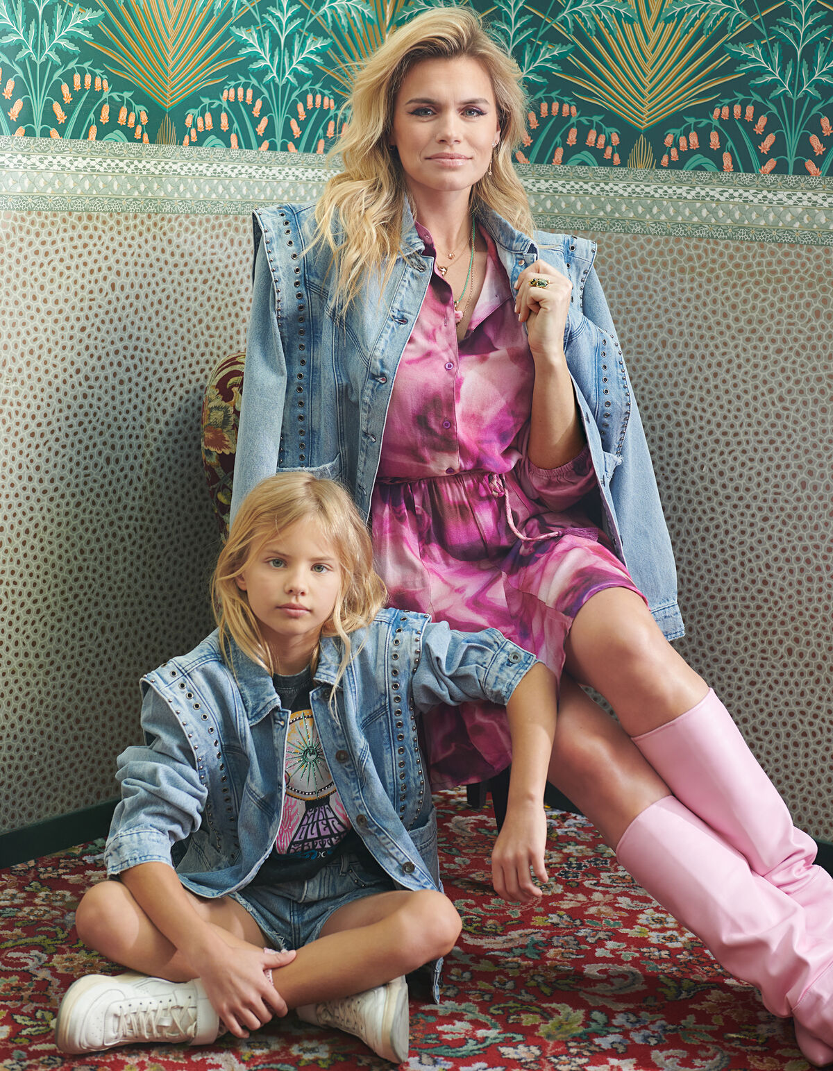 Destroyed Spijkerjack Blauw By Nicolette SHOEBY WOMEN