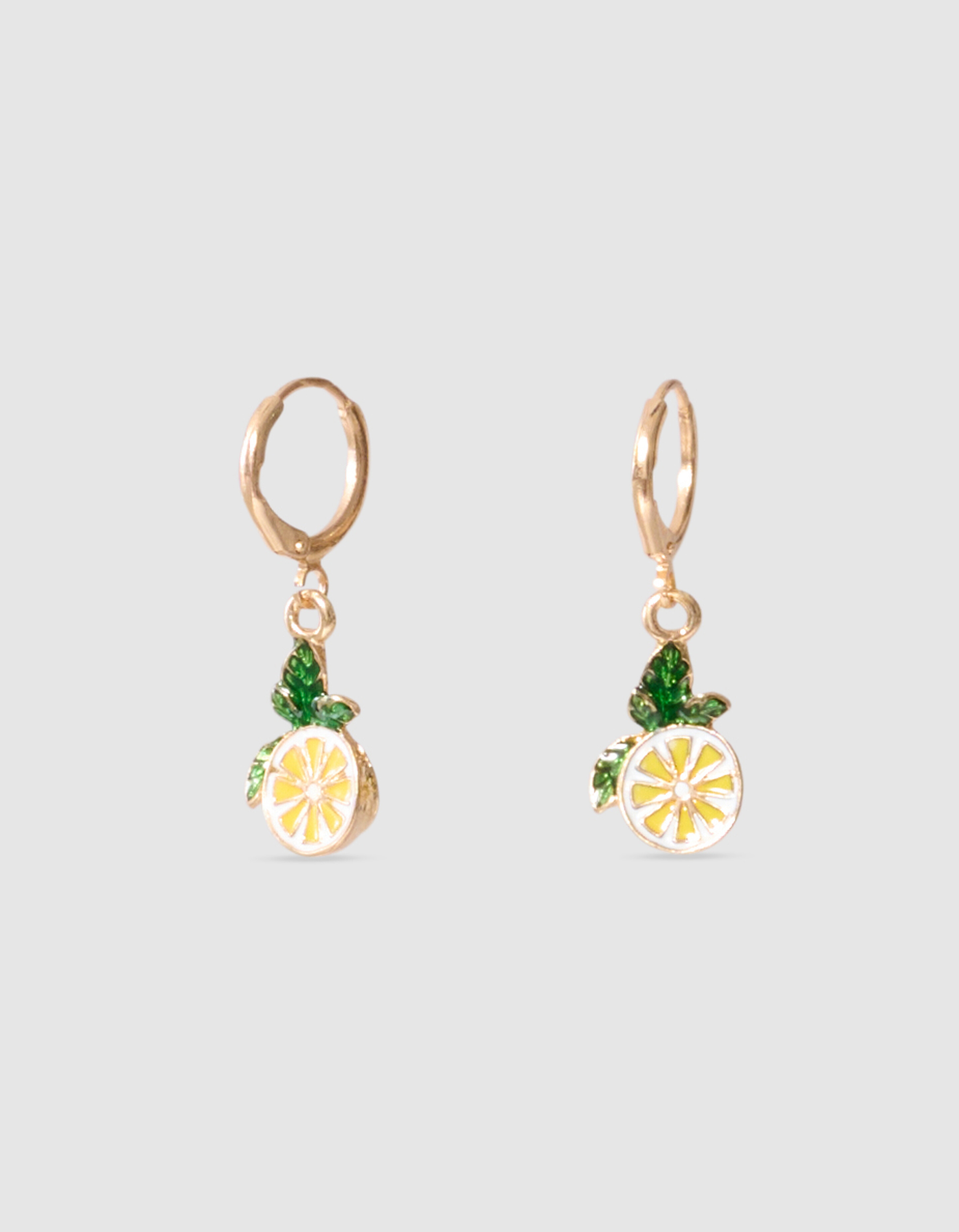 Lemon Oorbellen Goud SHOEBY ACCESSOIRES