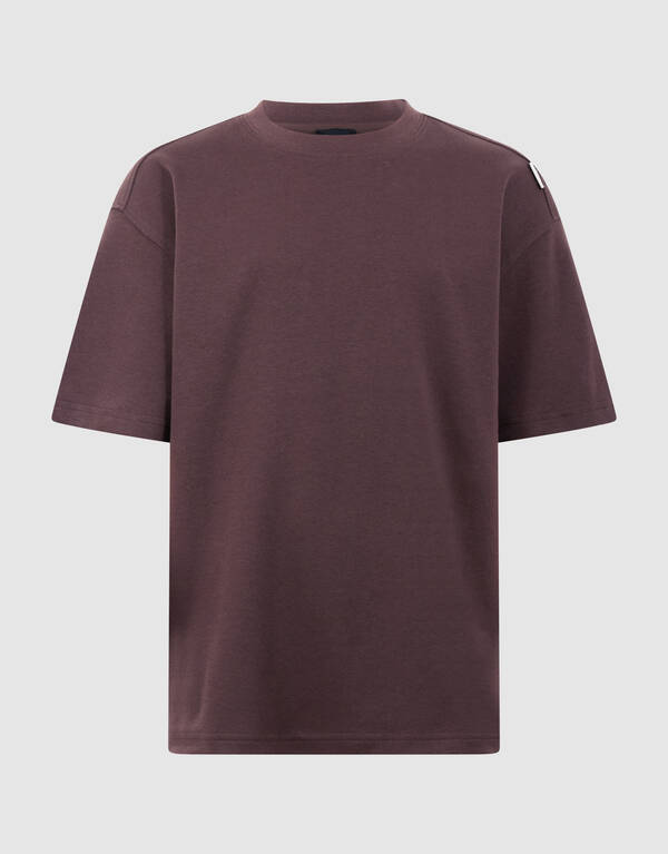 Label T-shirt Donkerbruin SHOEBY BOYS