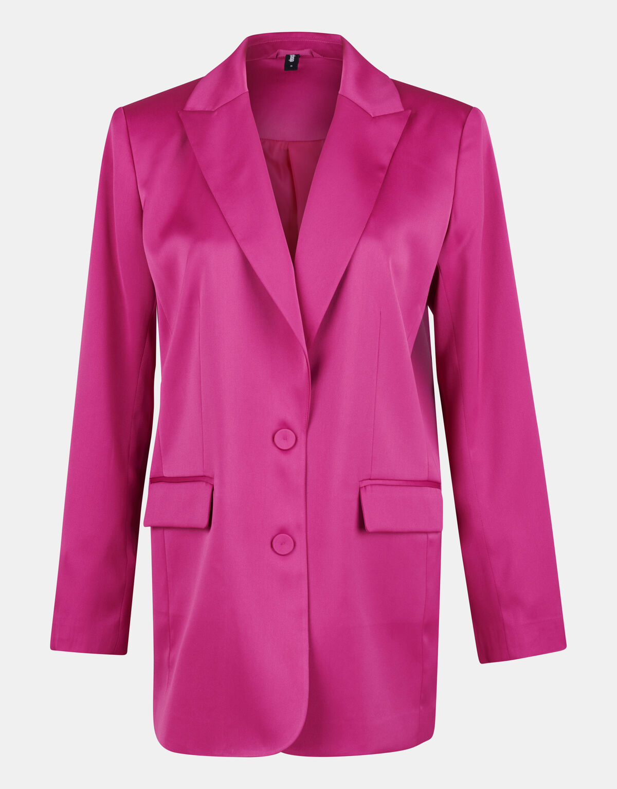Pink Satin Blazer Shoeby