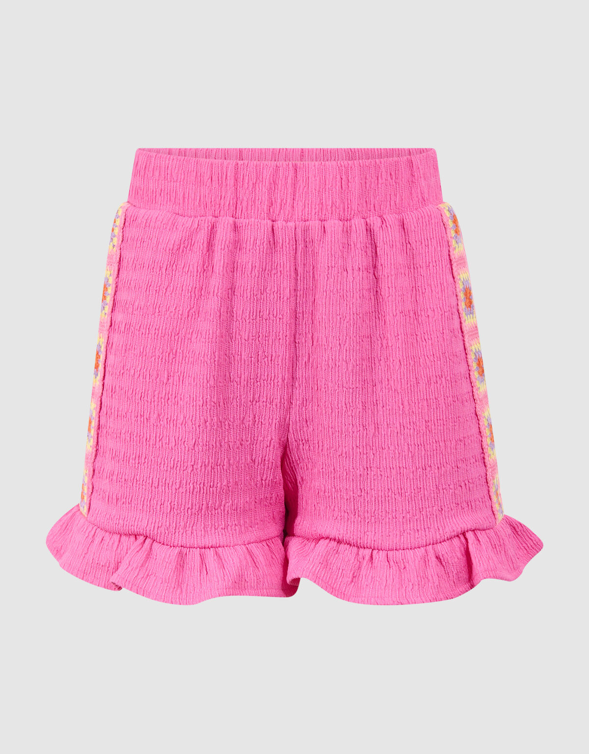 Crochet Crinkle Short Roze SHOEBY GIRLS