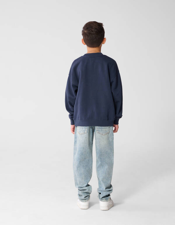 Creative Sweater Donkerblauw SHOEBY BOYS