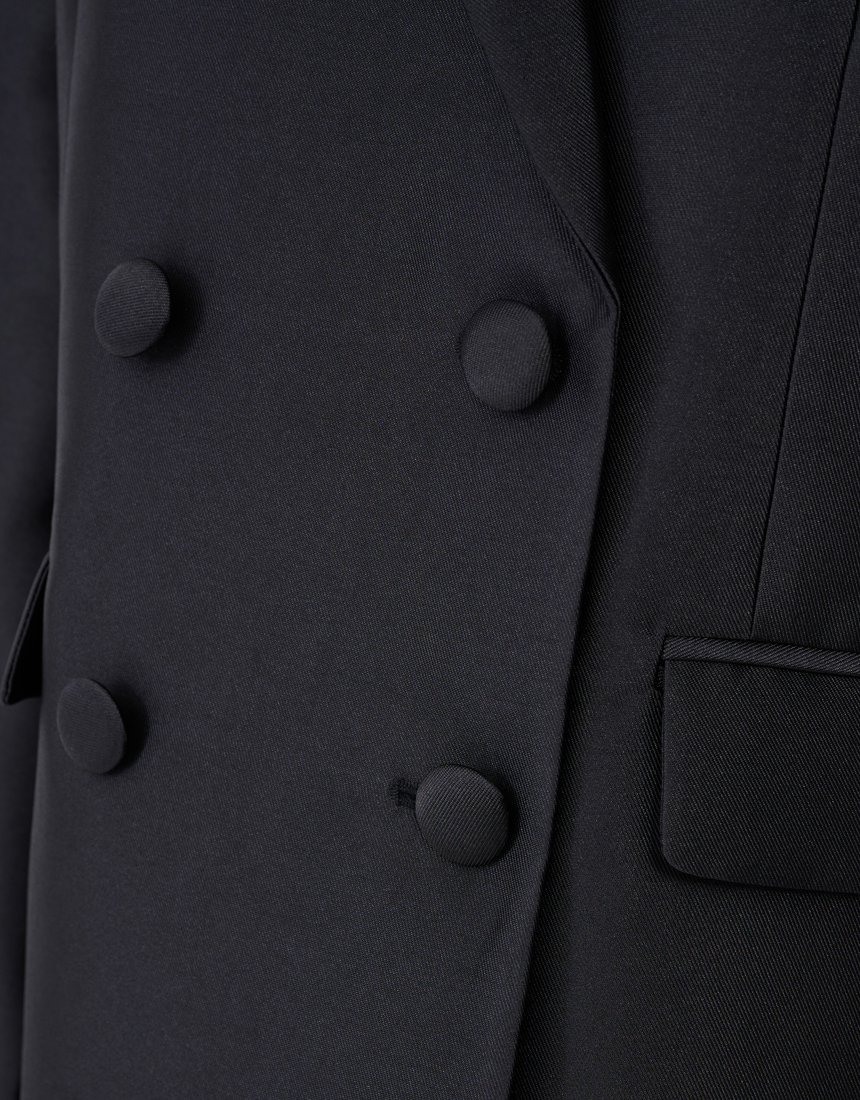 Oversized Satijn Twill Blazer Zwart SHOEBY WOMEN