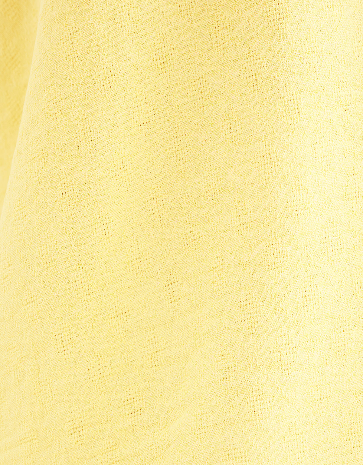 Jacquard Top Geel SHOEBY WOMEN