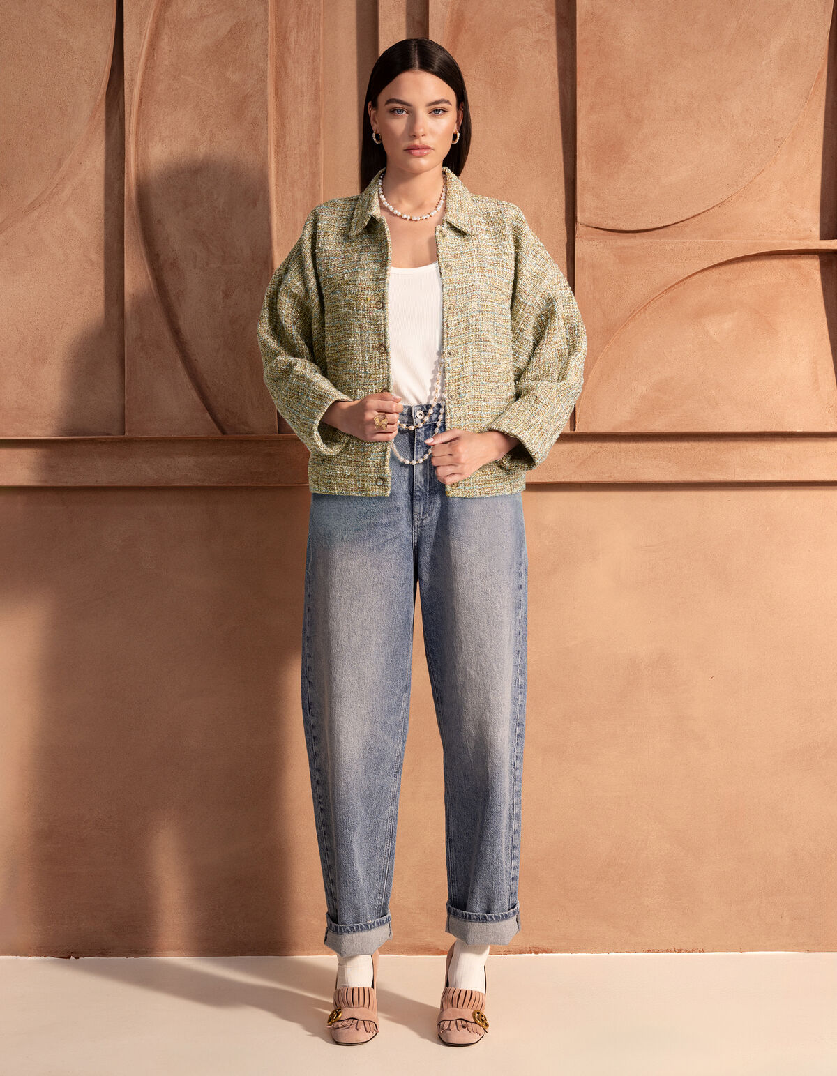 Lurex Jack Goud By Mieke SHOEBY WOMEN