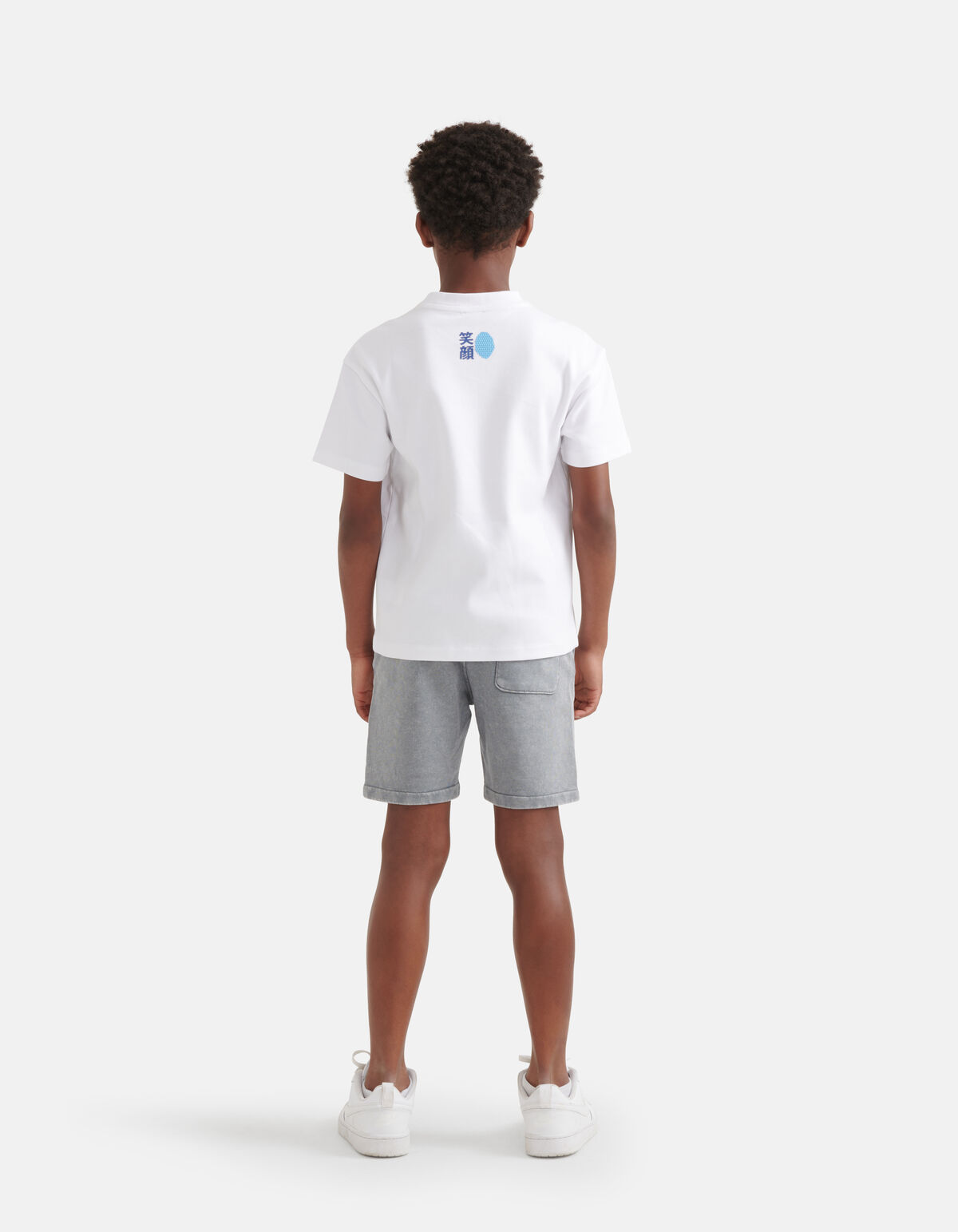 Artwork T-shirt Wit SHOEBY BOYS