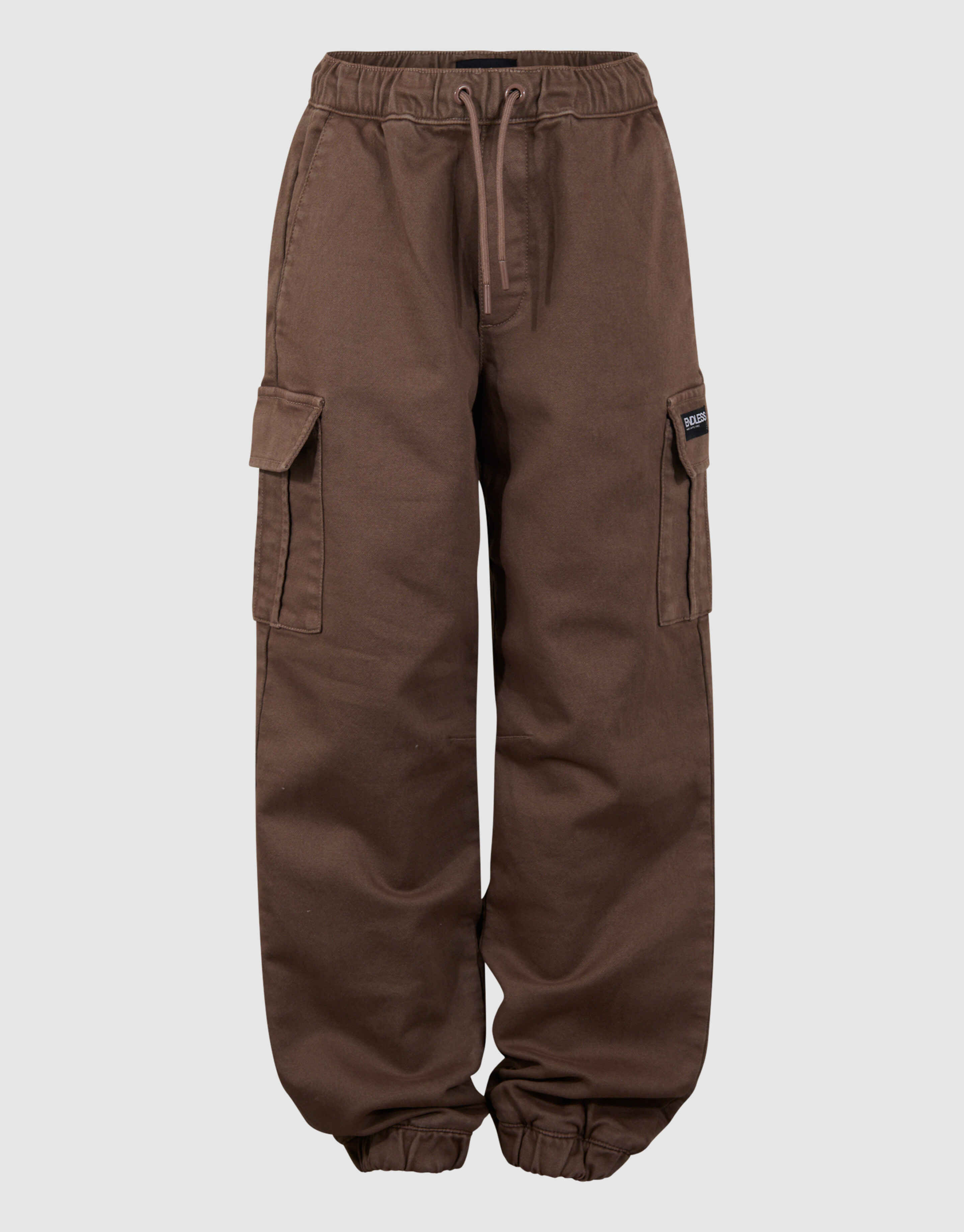 Loose Fit Cargo Broek Taupe SHOEBY BOYS