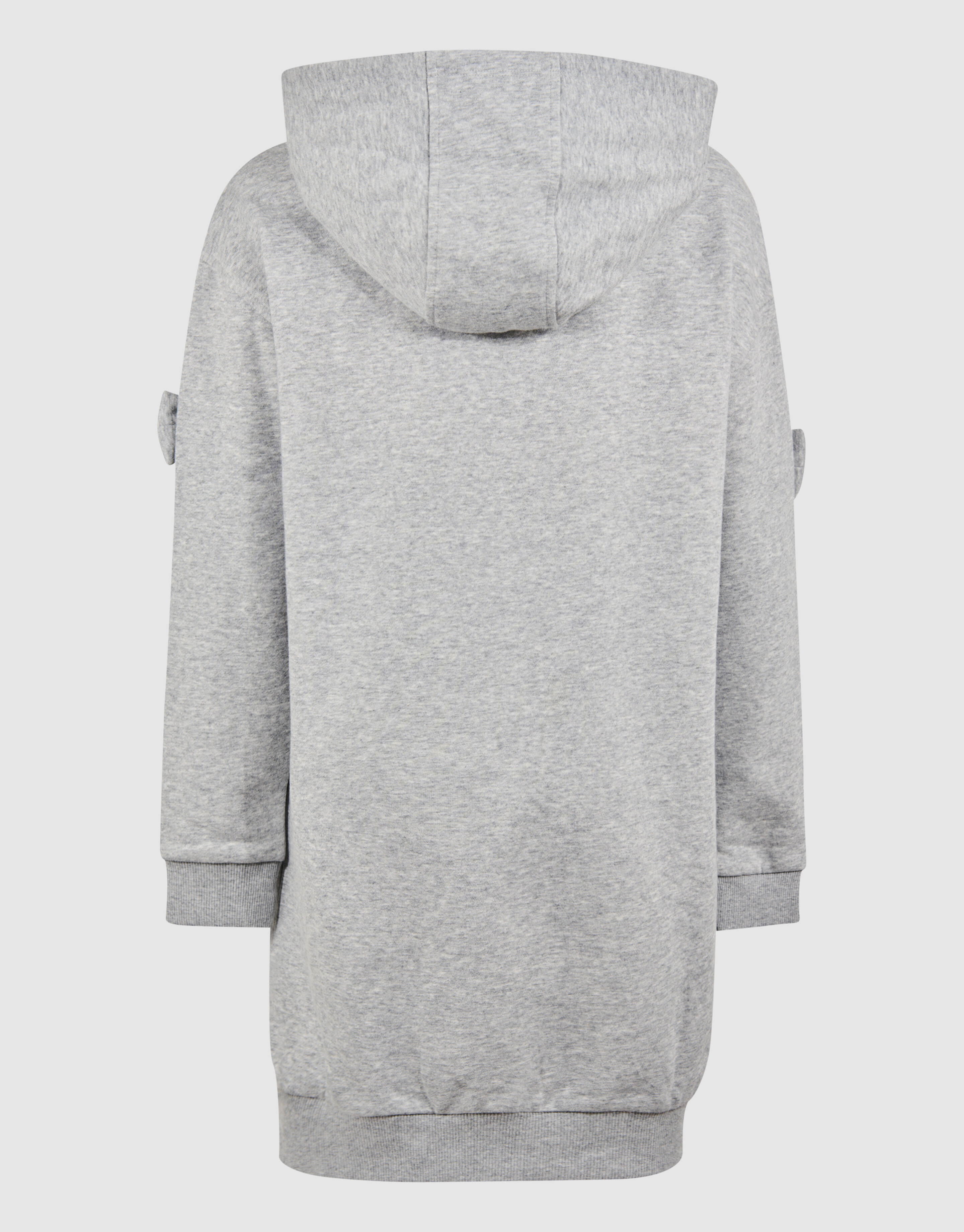 Strik Hoodie Jurk Lichtgrijs SHOEBY GIRLS