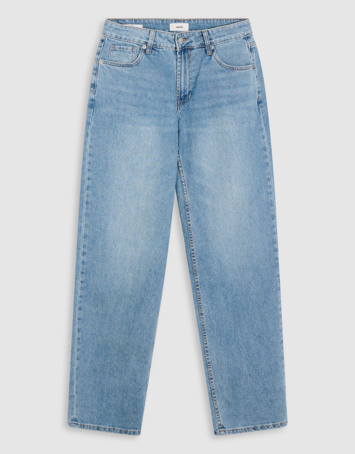 Straight Fit Jeans Lichtblauw SHOEBY WOMEN