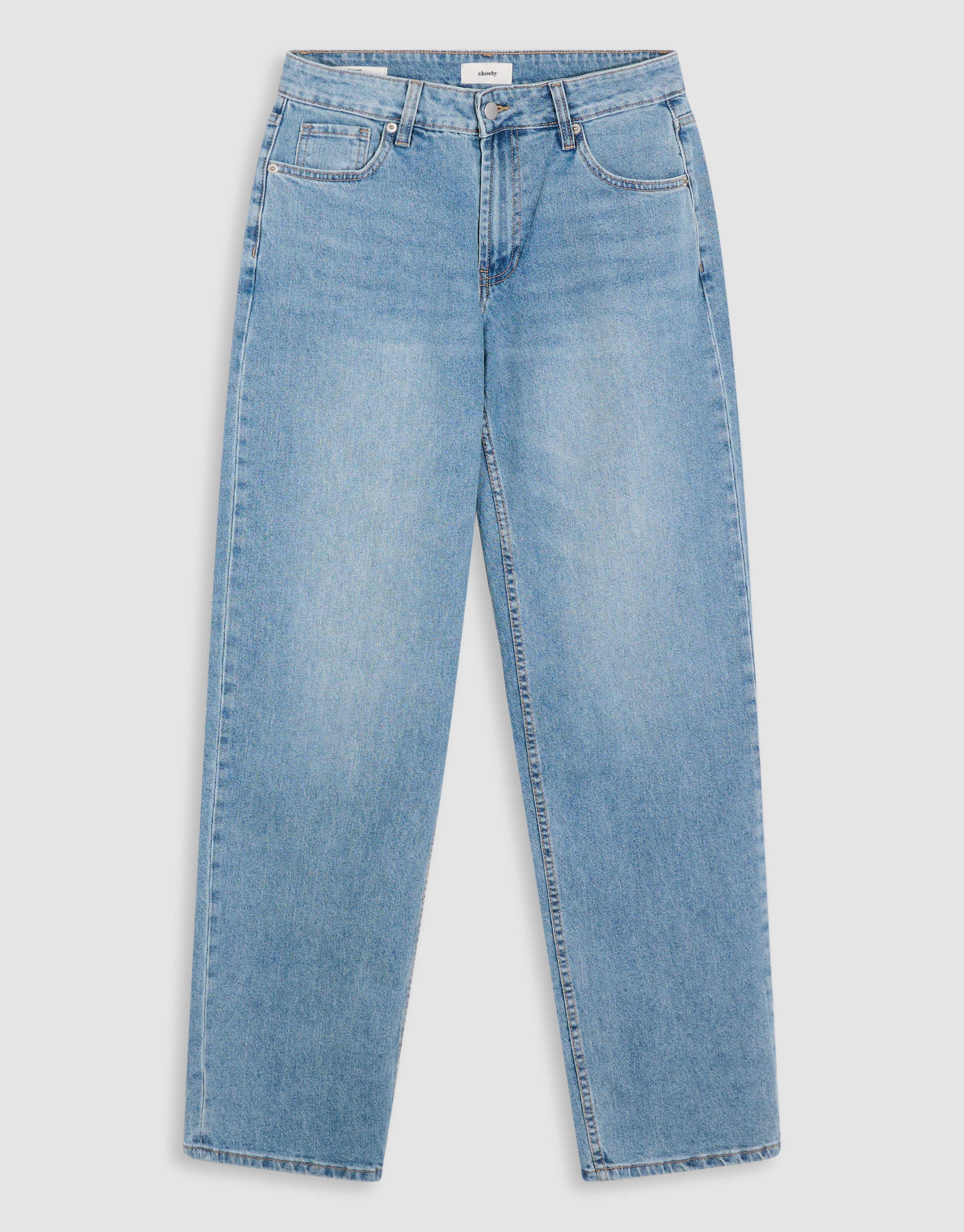 Straight Fit Jeans Lichtblauw SHOEBY WOMEN
