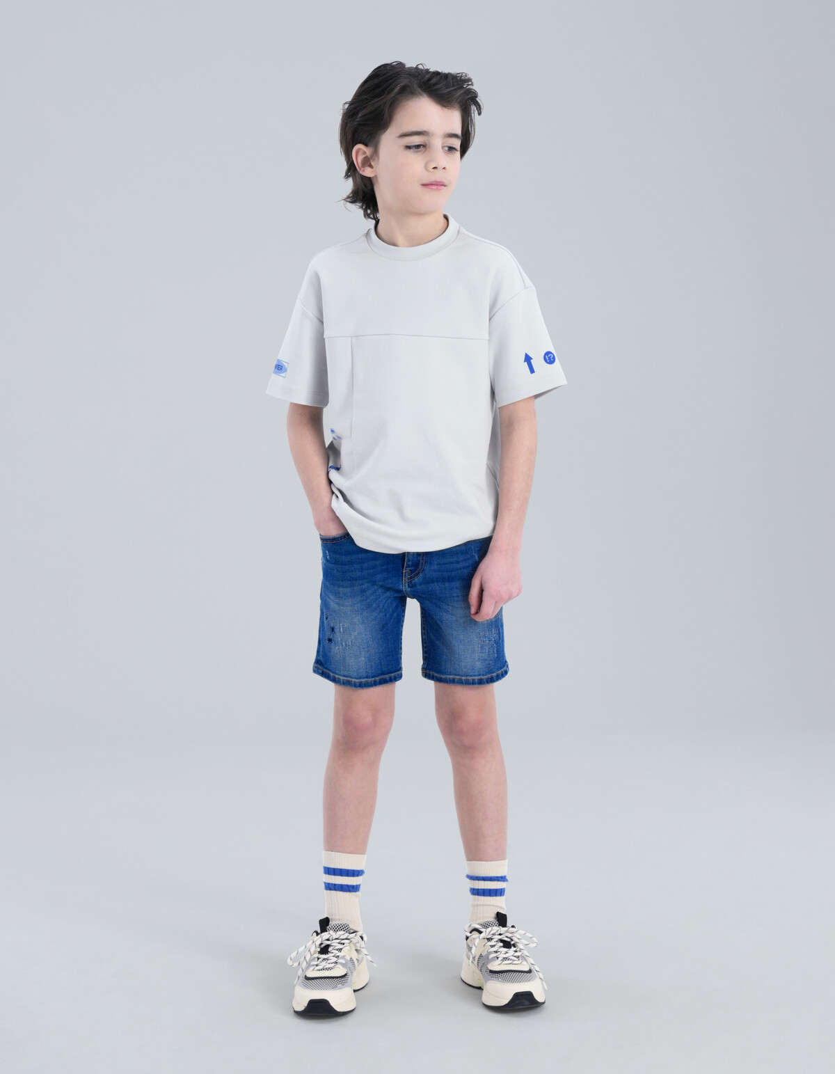 Repair Denim Short JILL&MITCH