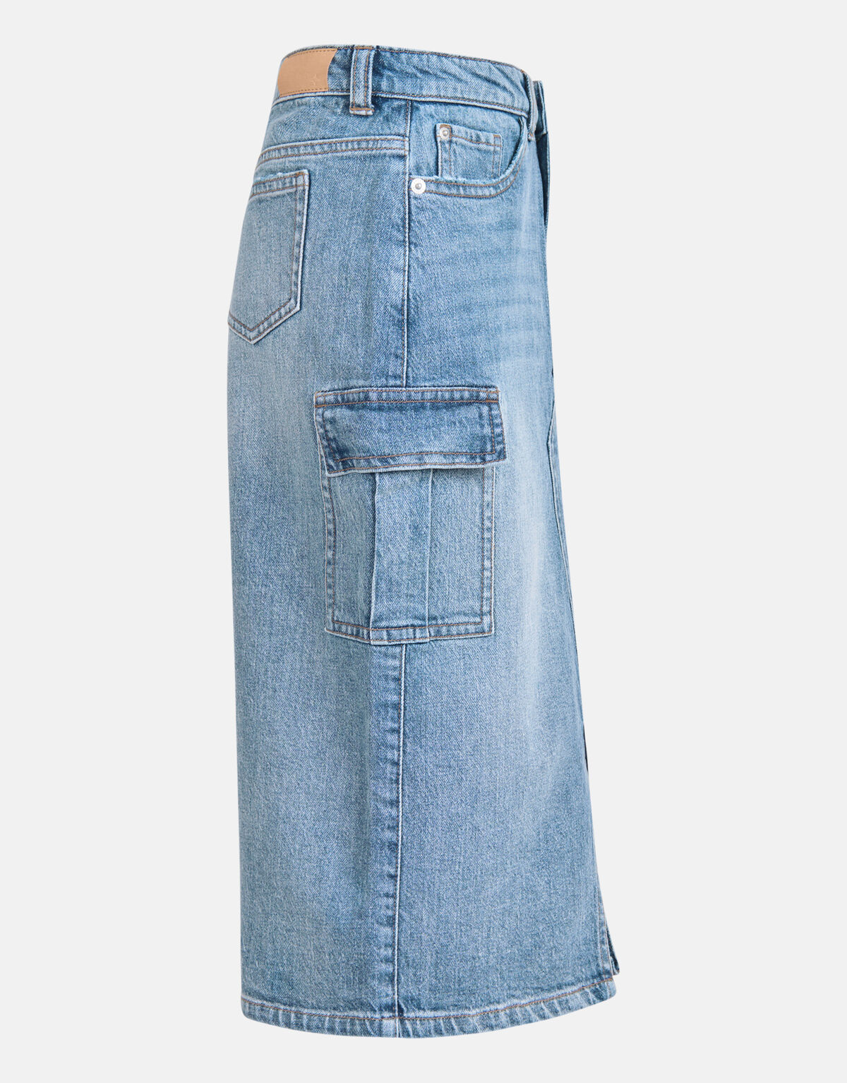 Denim Midi Skirt SHOEBY GIRLS