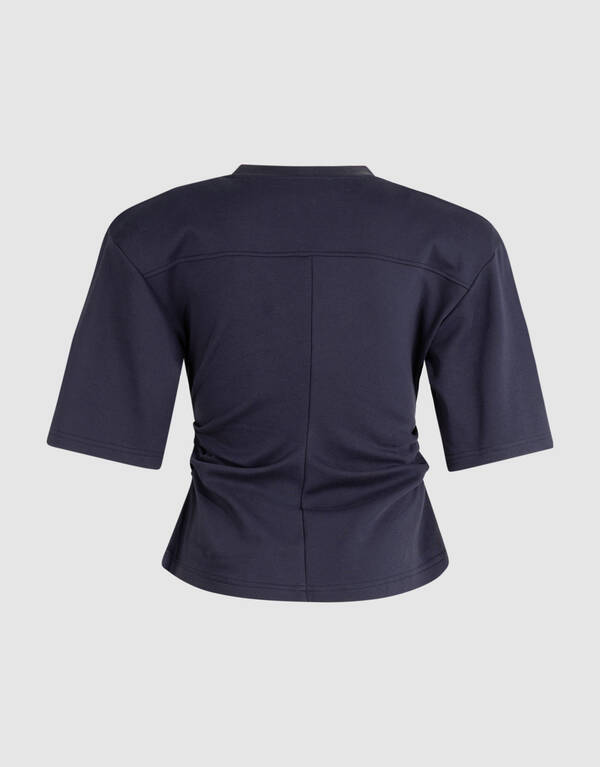 Waisted T-shirt Donkerblauw SHOEBY WOMEN